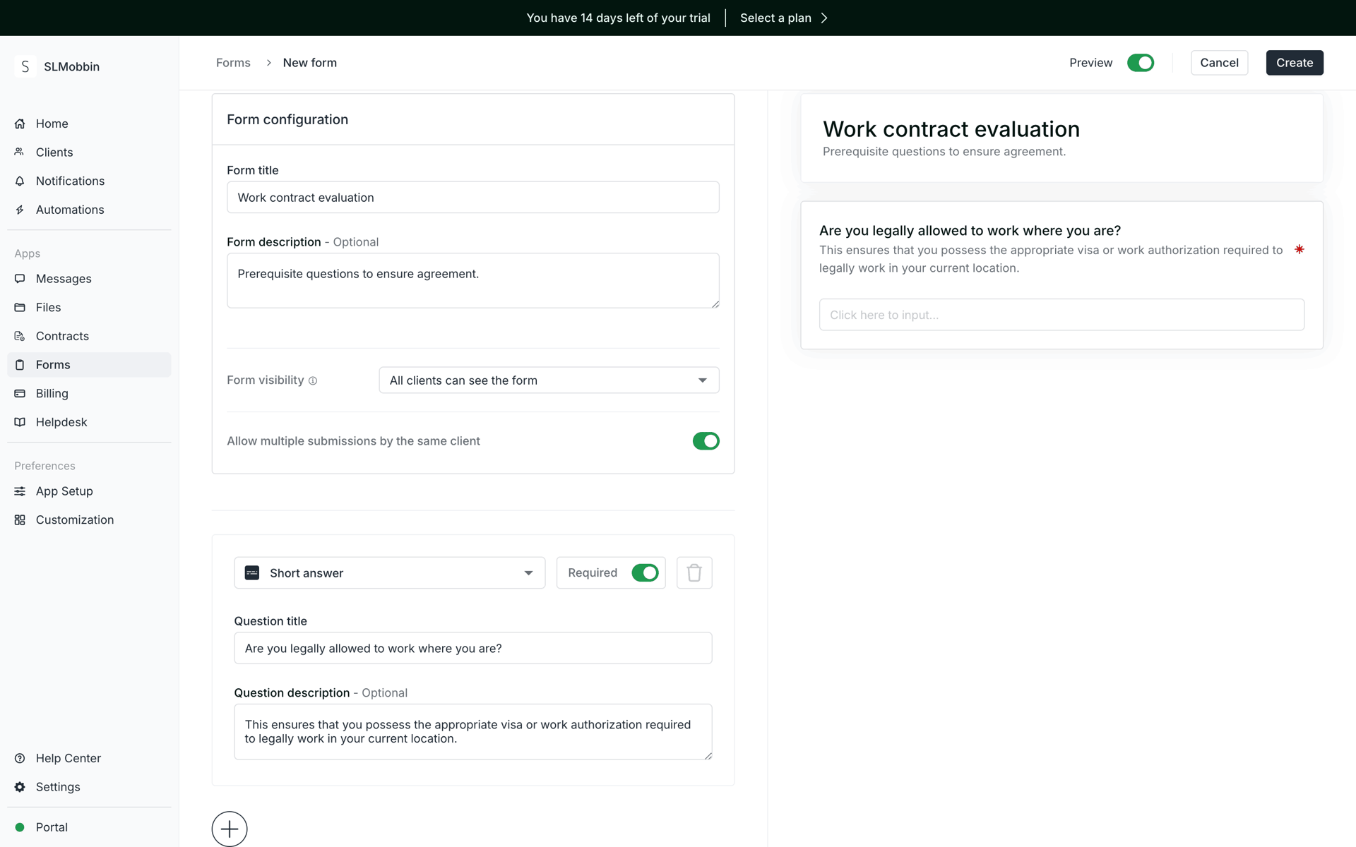 Copilot Web Business interface screenshot 19