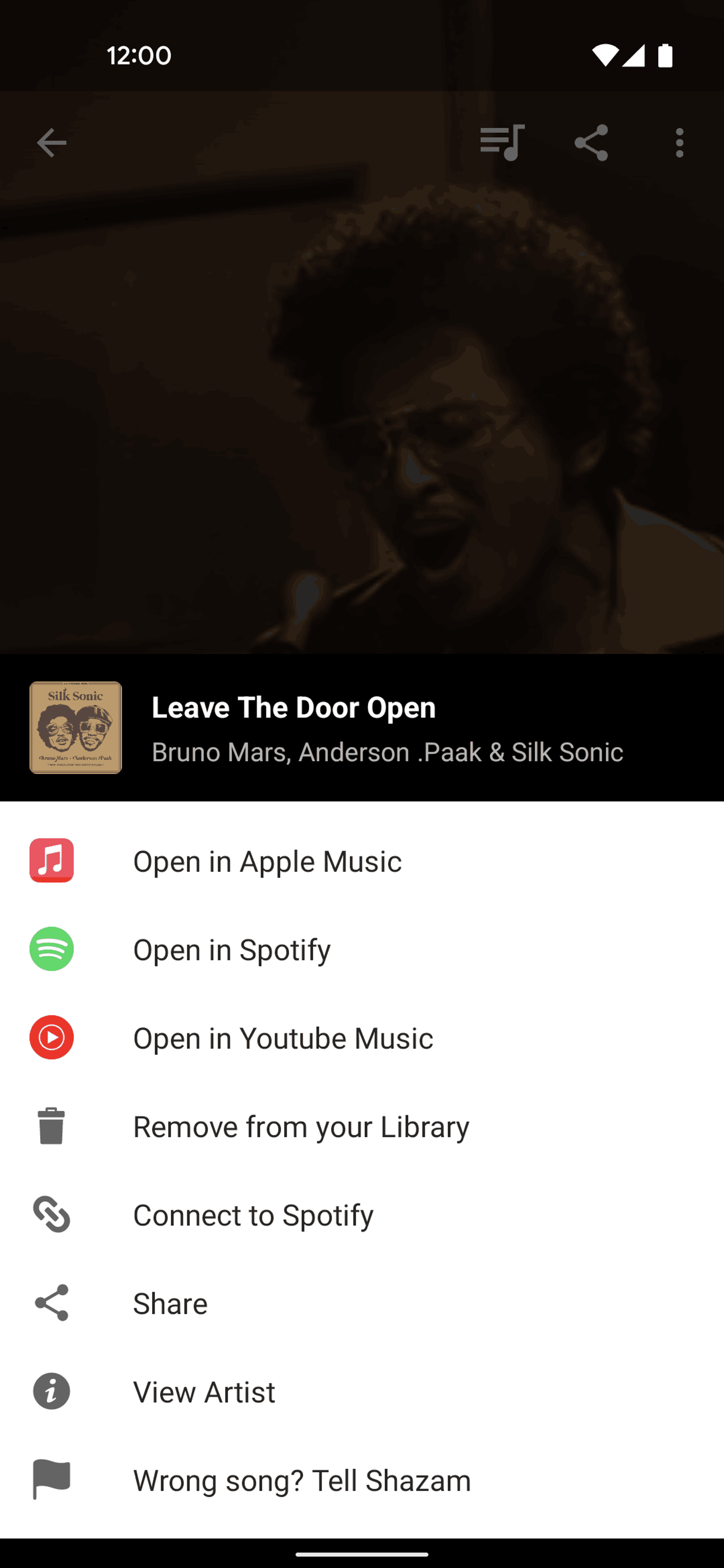 Shazam Android Music & Audio interface screenshot 11