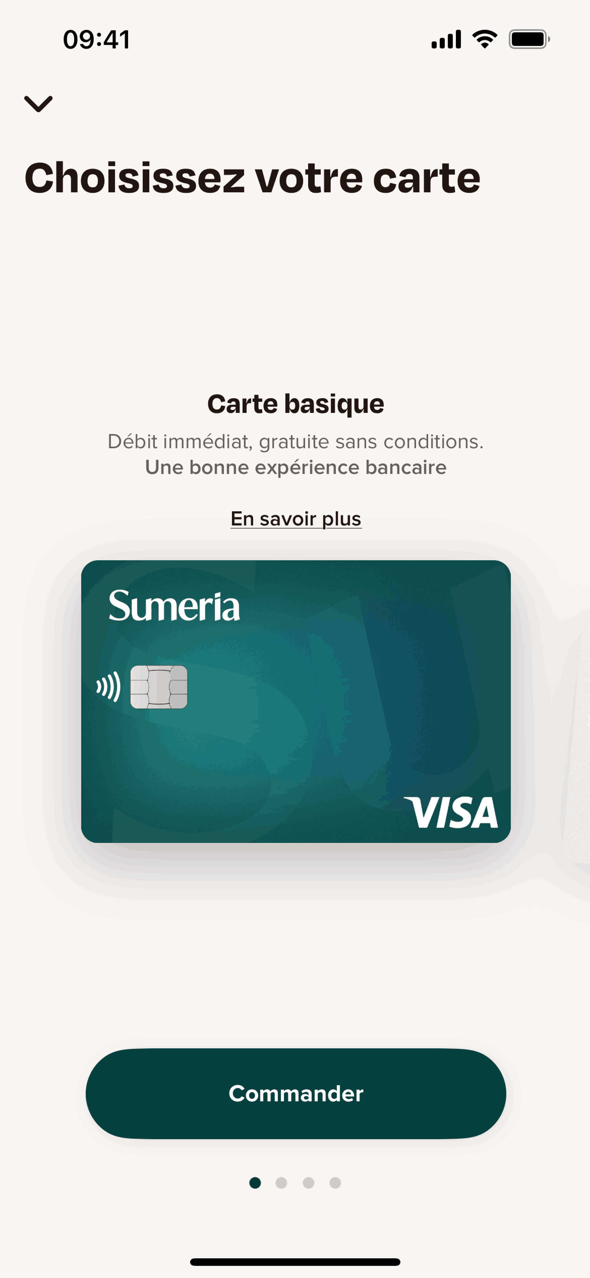 Sumeria iOS Finance interface screenshot 14