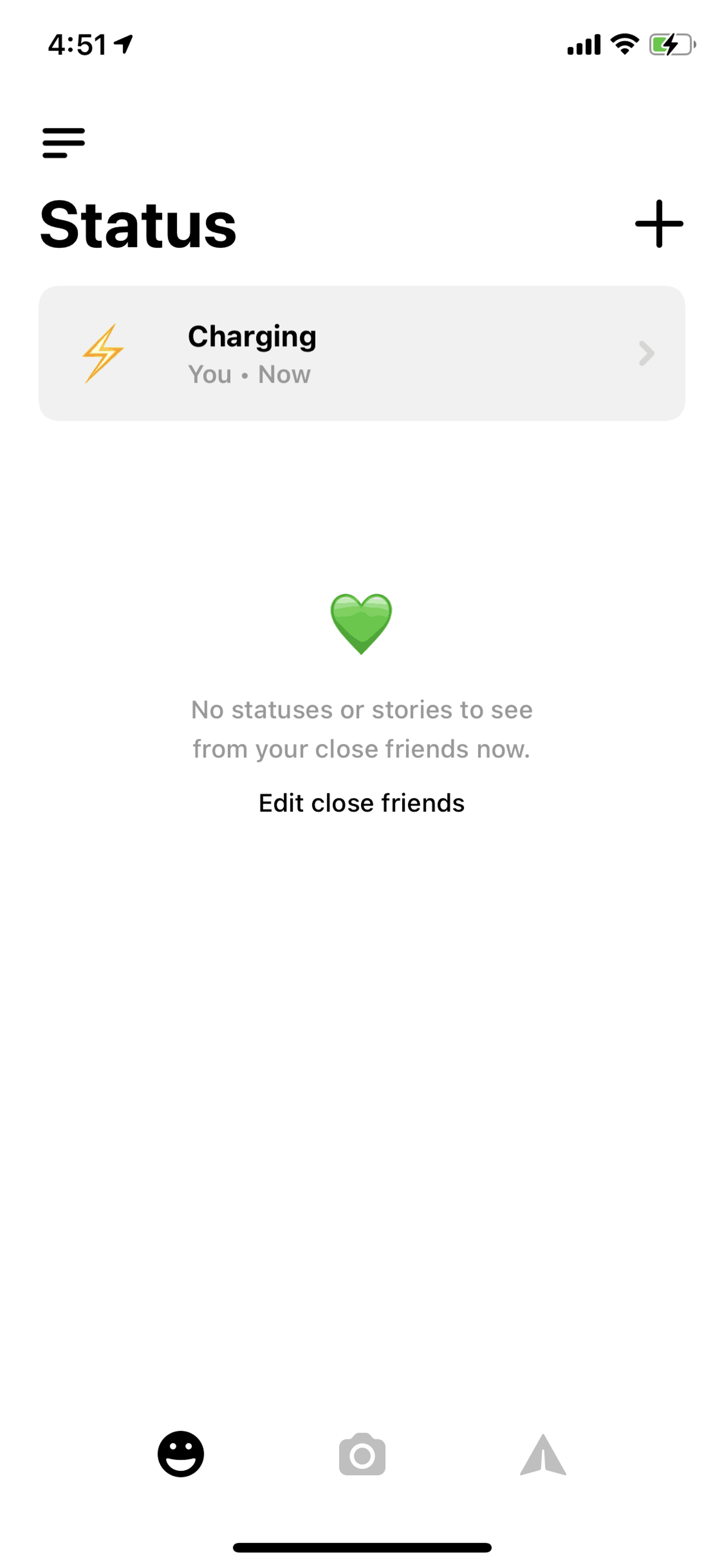Threads iOS Photo & Video interface screenshot 17