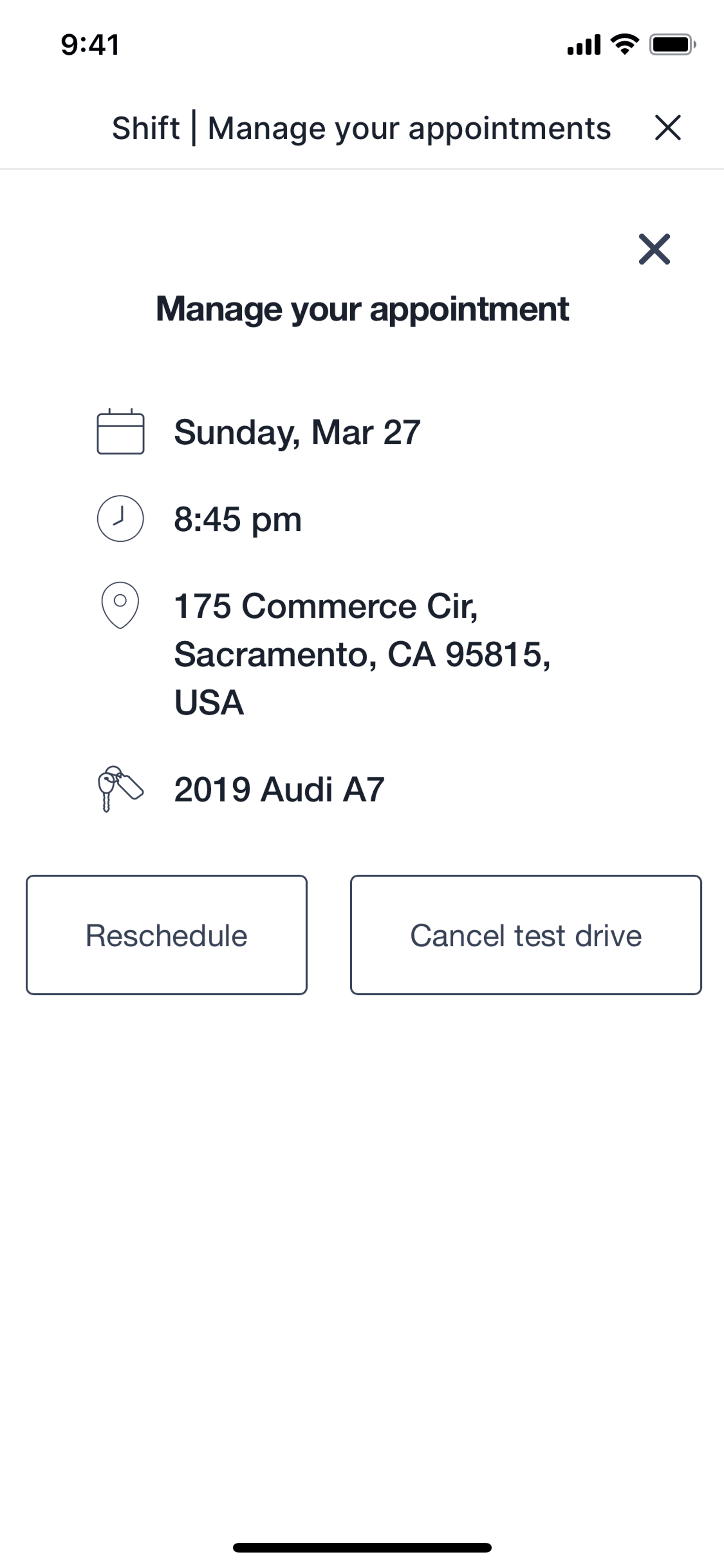 Shift iOS Shopping interface screenshot 21