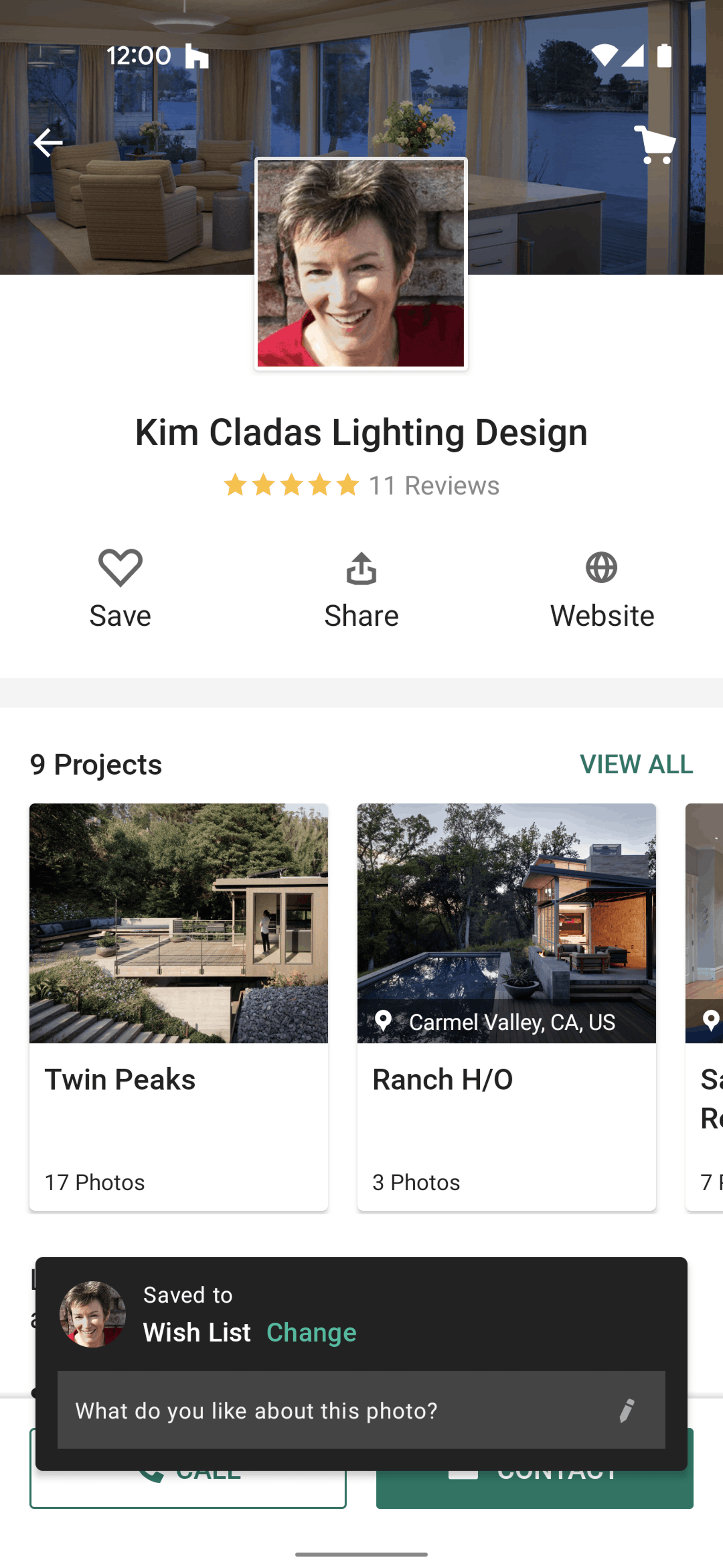 Houzz Android Lifestyle interface screenshot 9