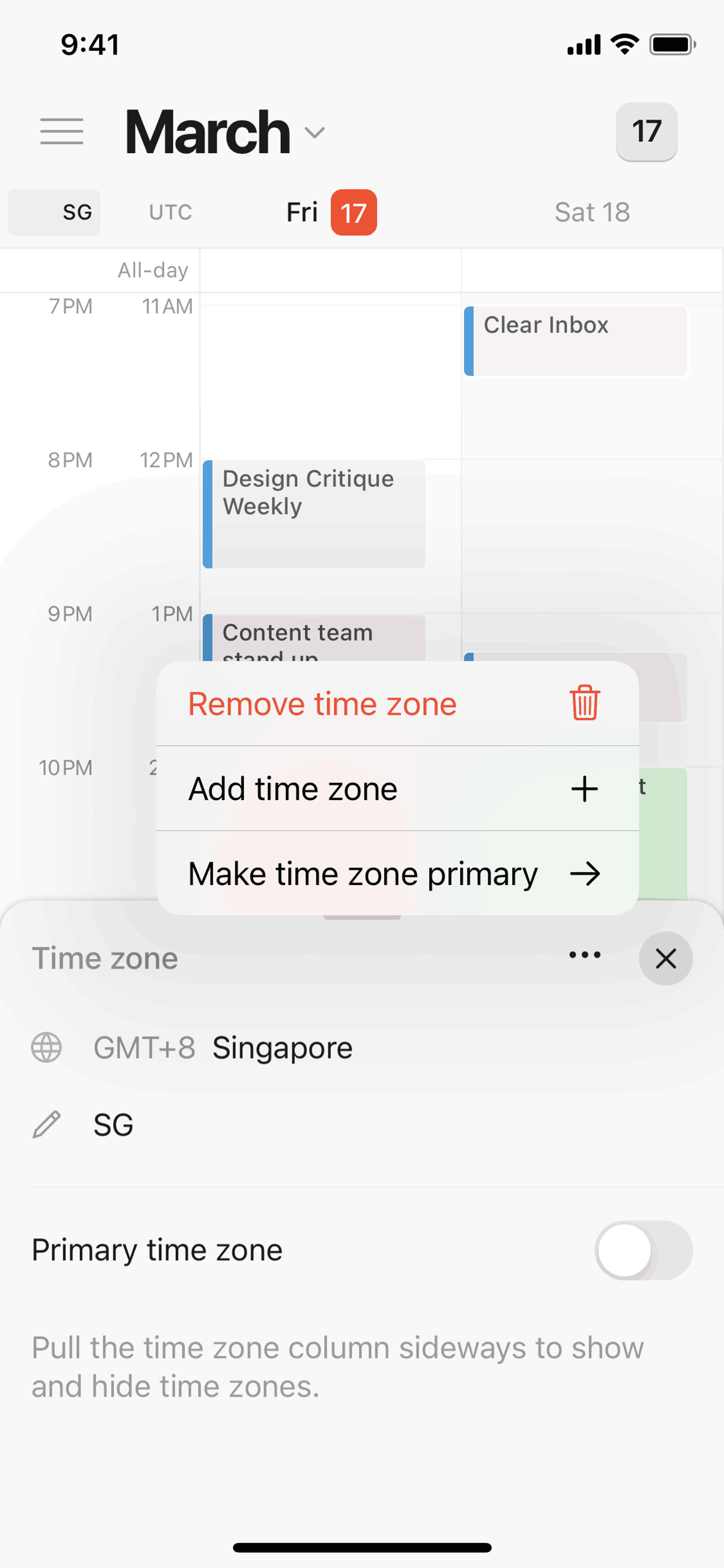 Cron Calendar iOS Productivity interface screenshot 14