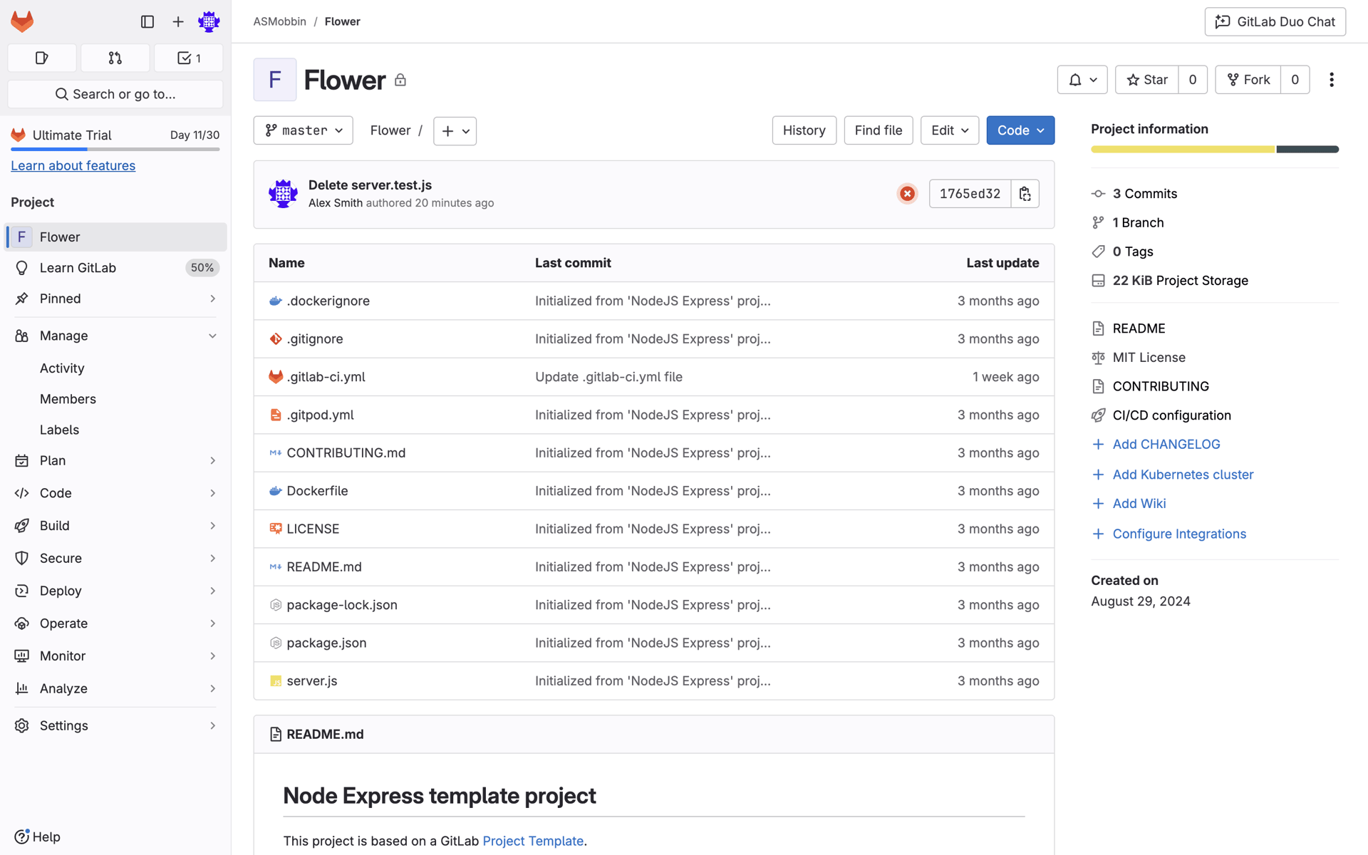 GitLab Web Developer Tools interface screenshot 15