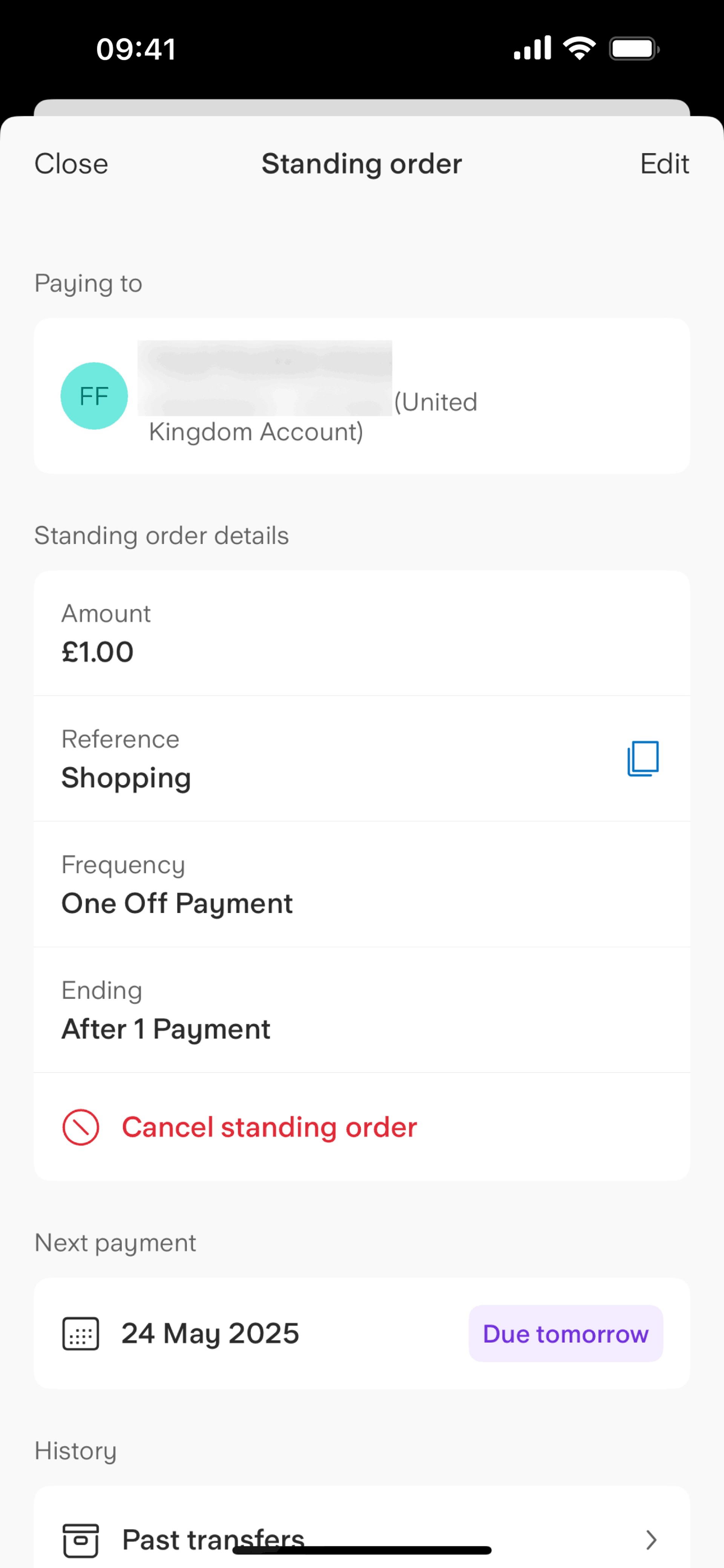 Starling Bank iOS Finance interface screenshot 22