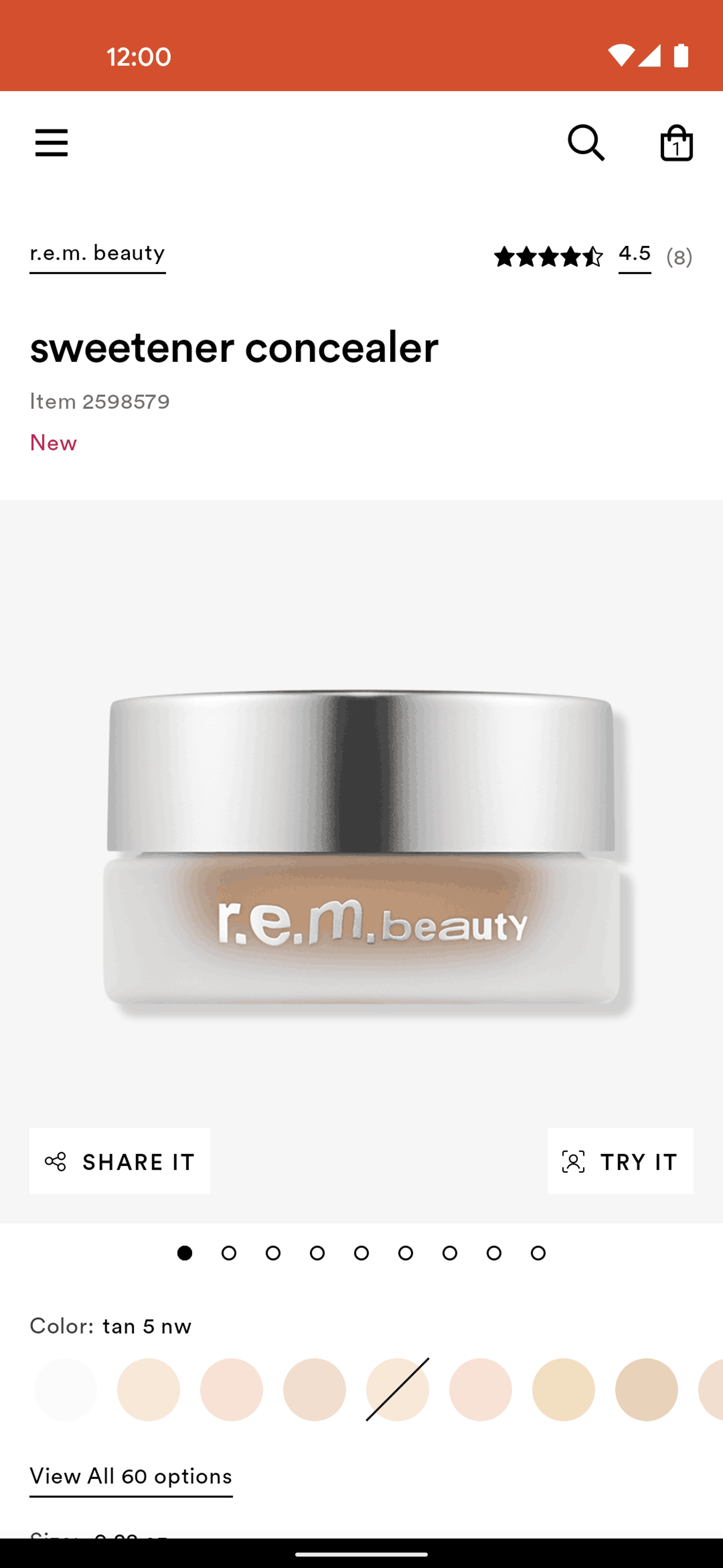 Ulta Beauty Android Shopping interface screenshot 11