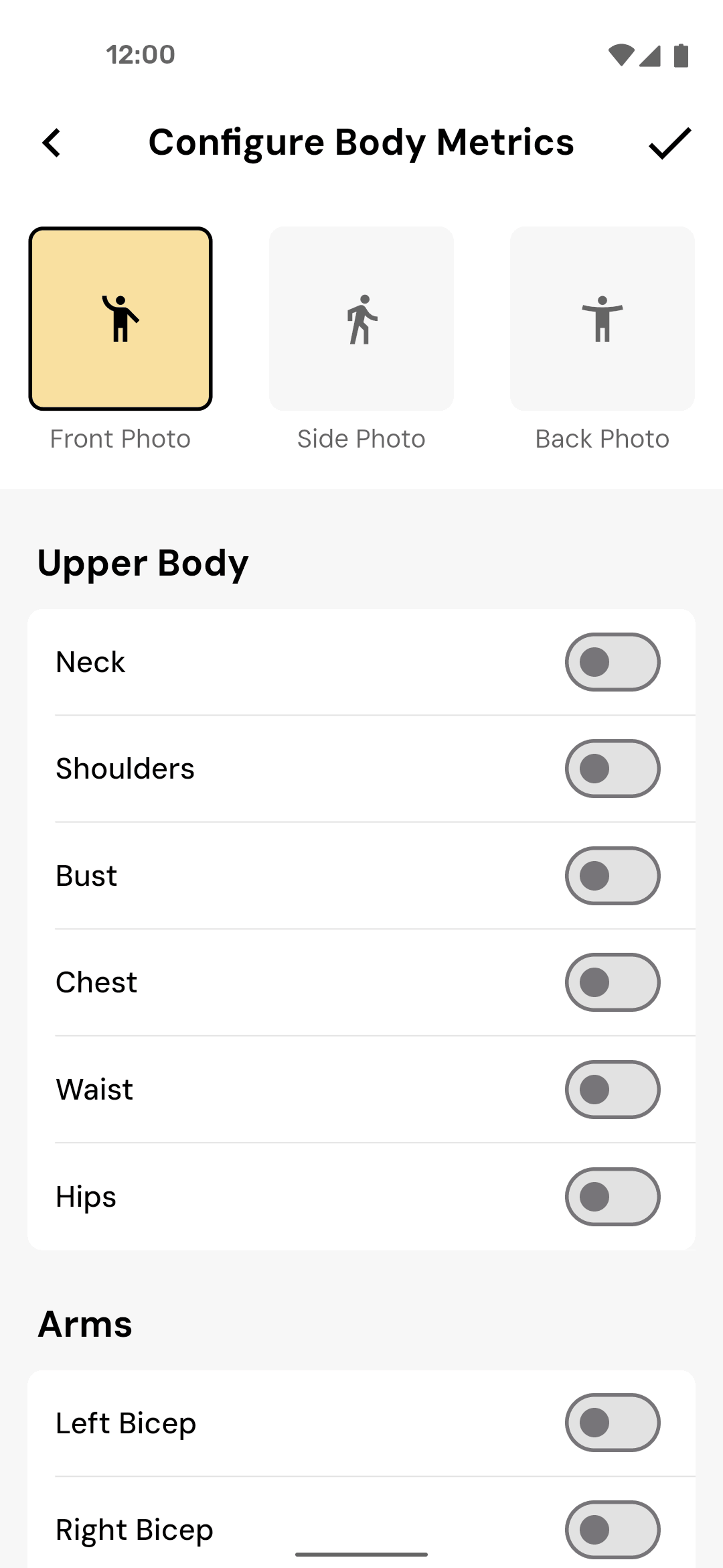 MacroFactor Android Health & Fitness interface screenshot 8