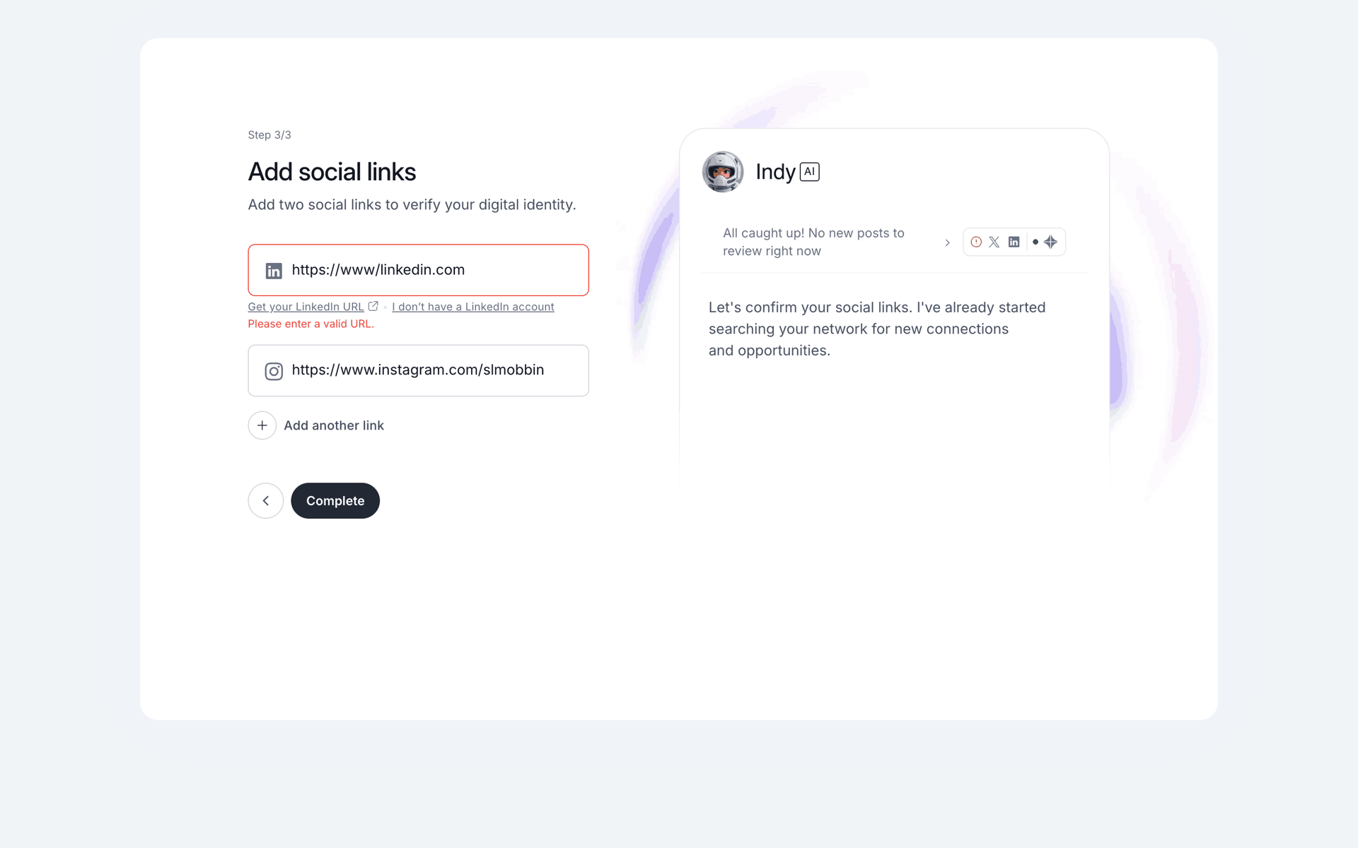 Onboarding (freelancer) on Contra (web) screen 12