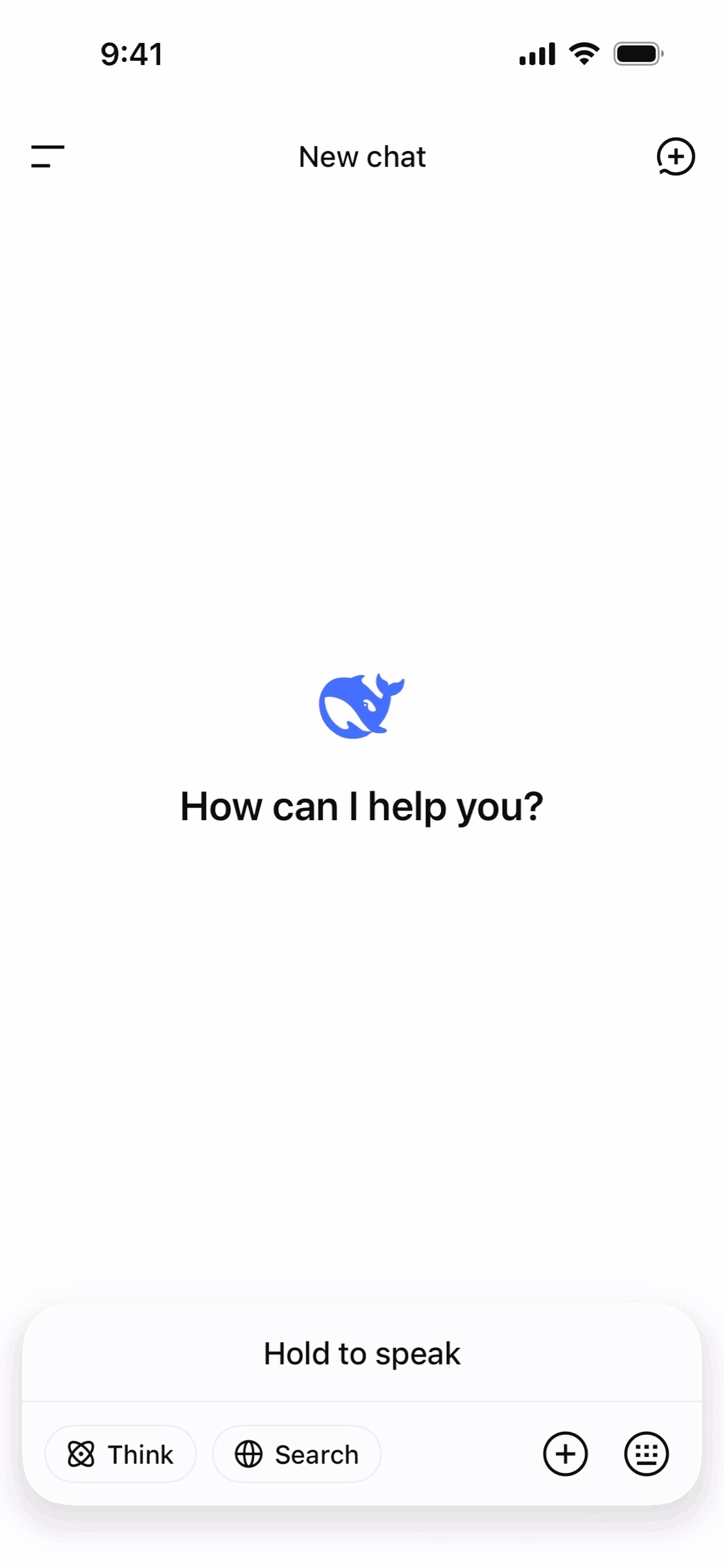 DeepSeek iOS Productivity interface screenshot 17