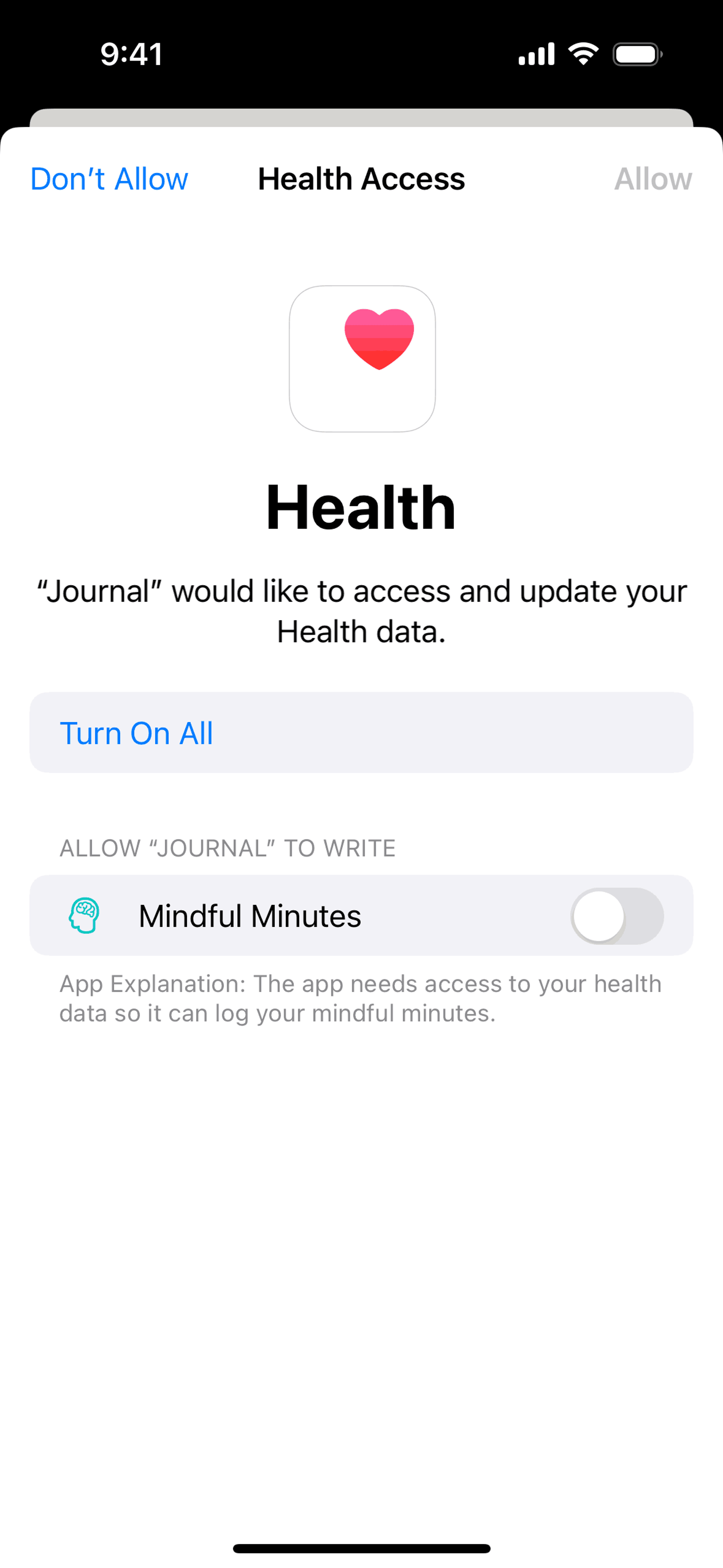 5 Minute Journal iOS Health & Fitness interface screenshot 20
