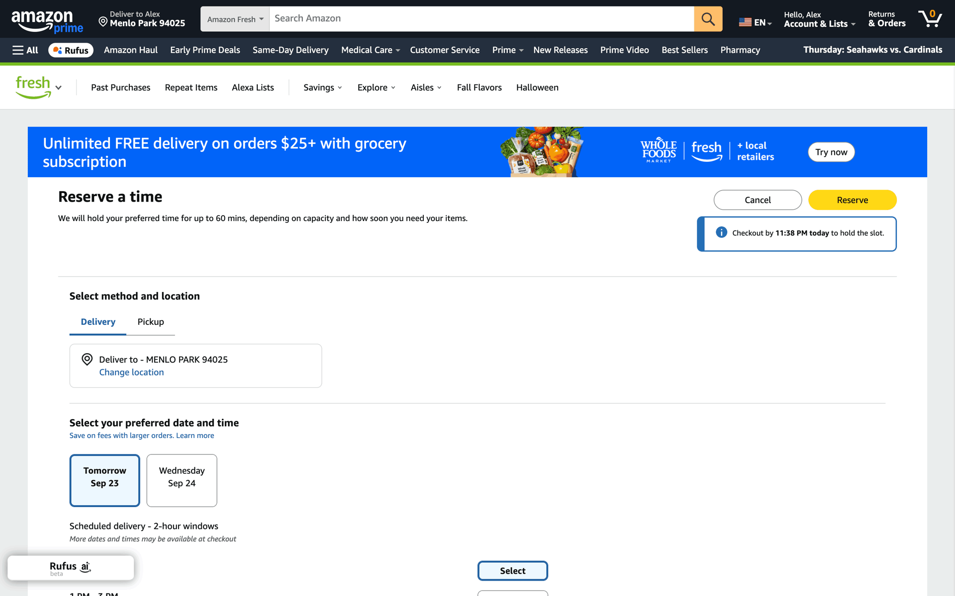 Amazon Web Shopping interface screenshot 16