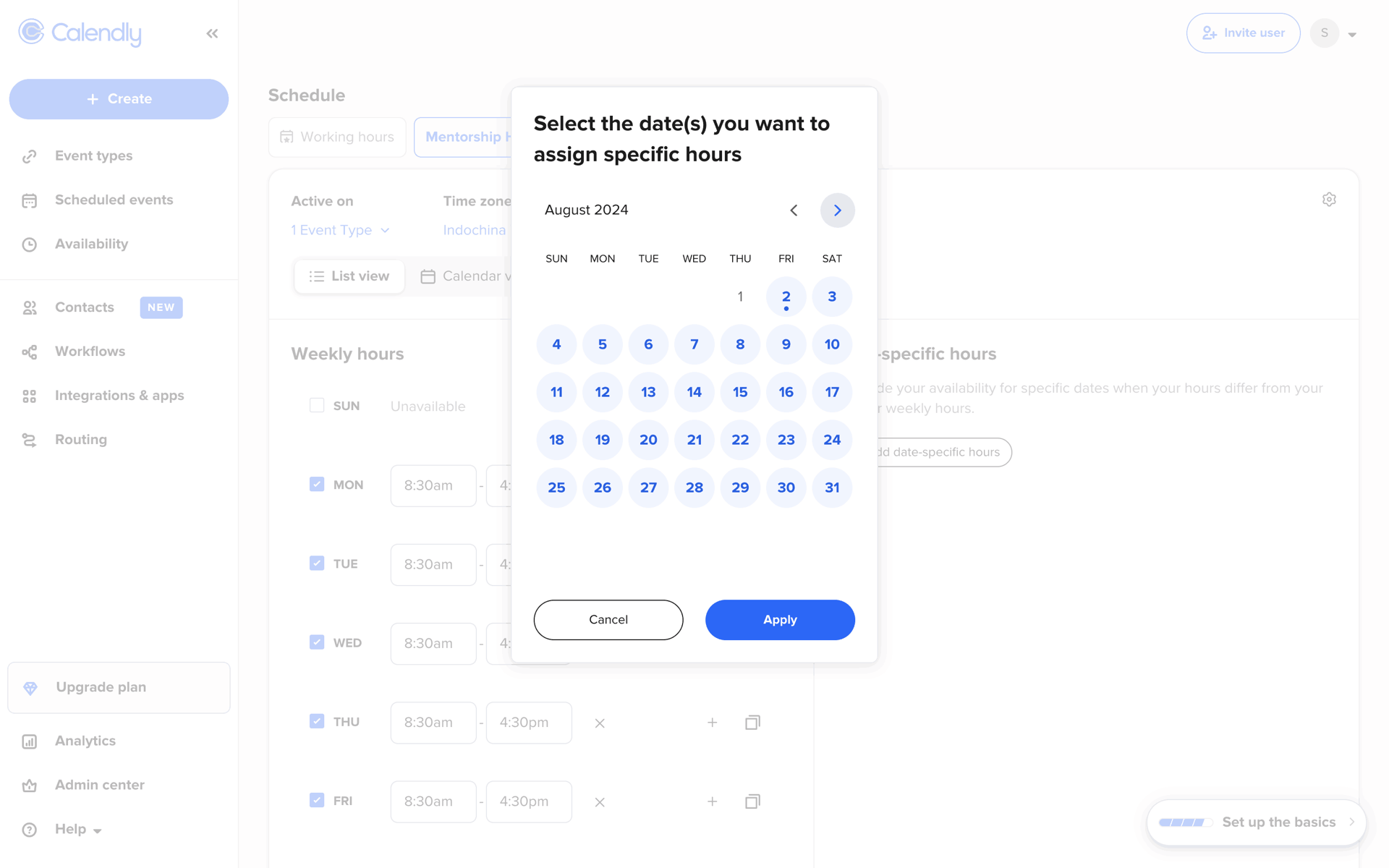 Calendly Web Business interface screenshot 21
