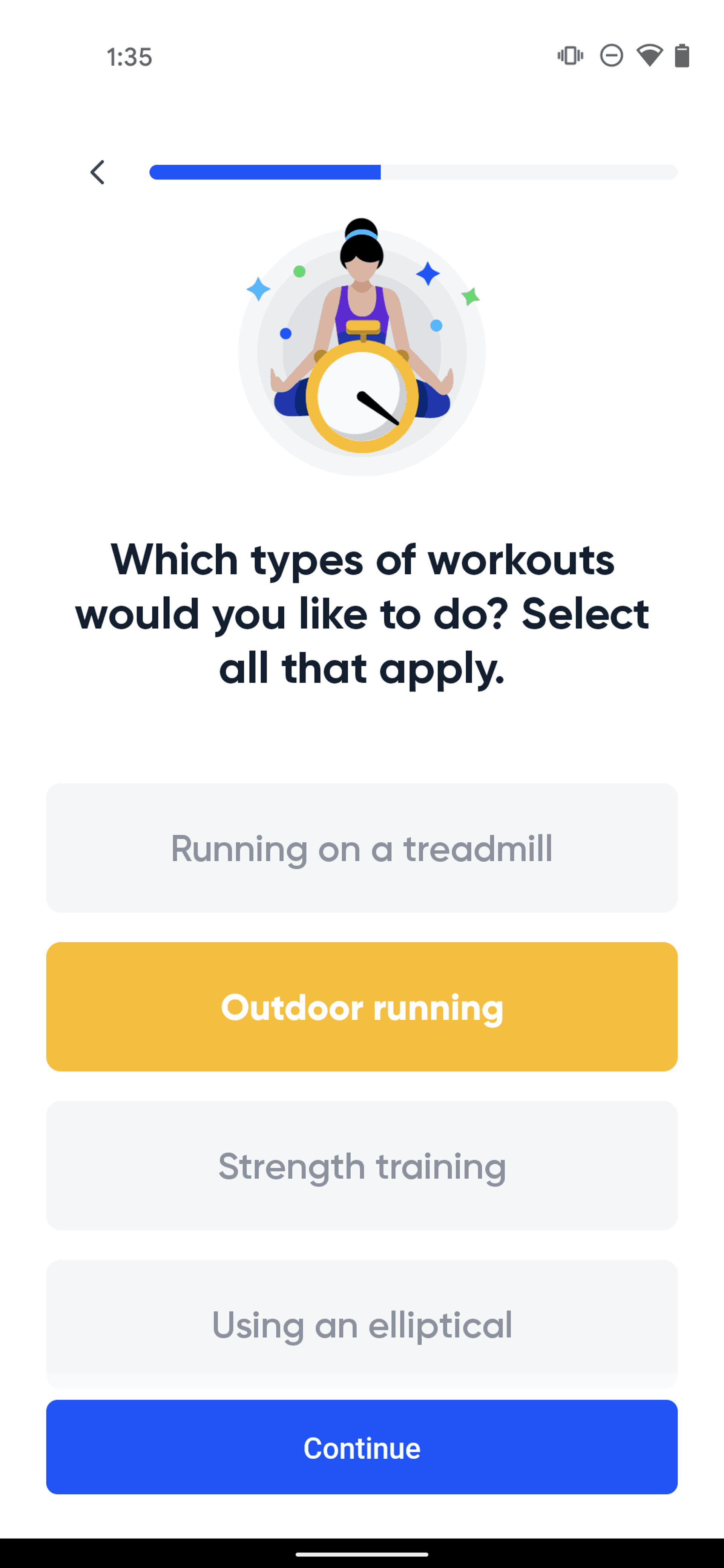 Aaptiv Android Health & Fitness interface screenshot 17