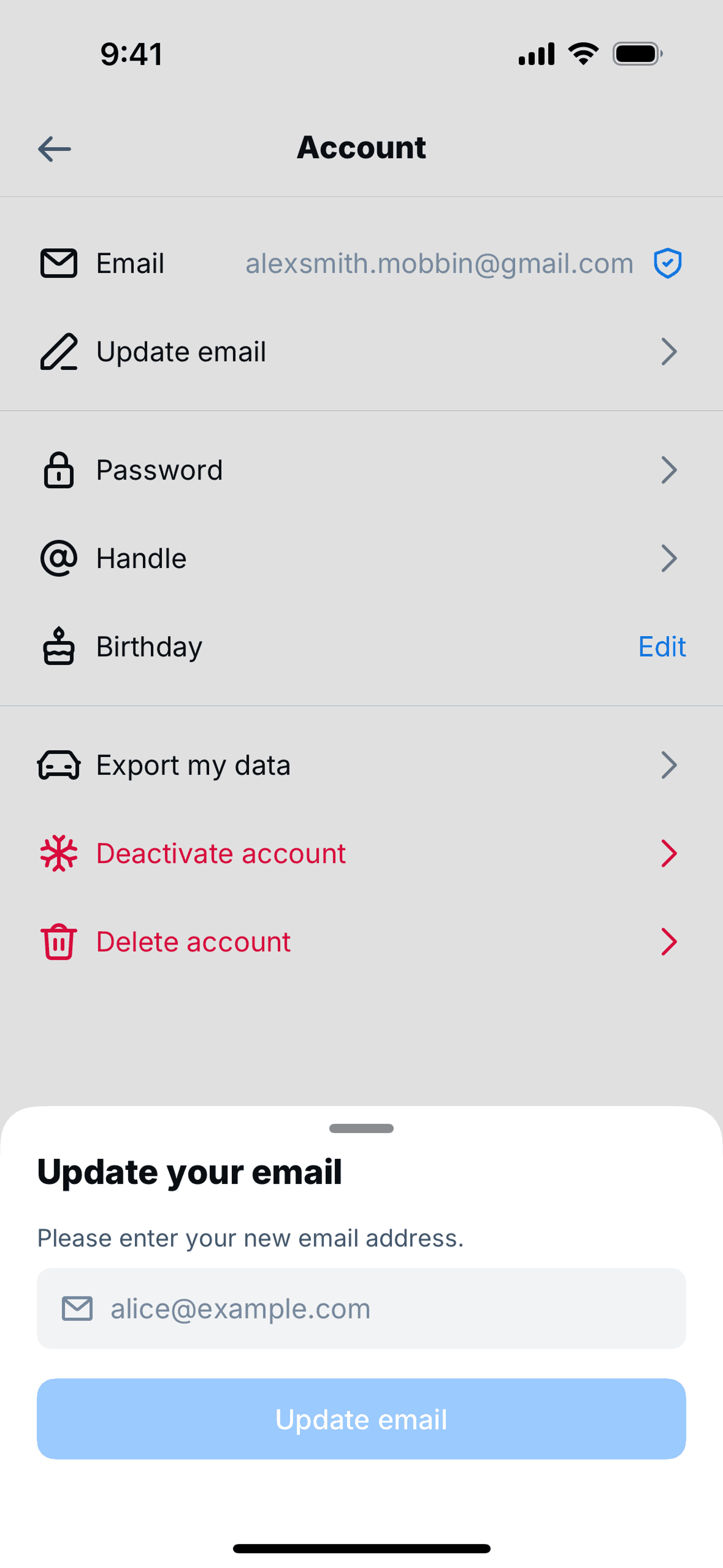 Bluesky Social iOS Social Networking interface screenshot 19