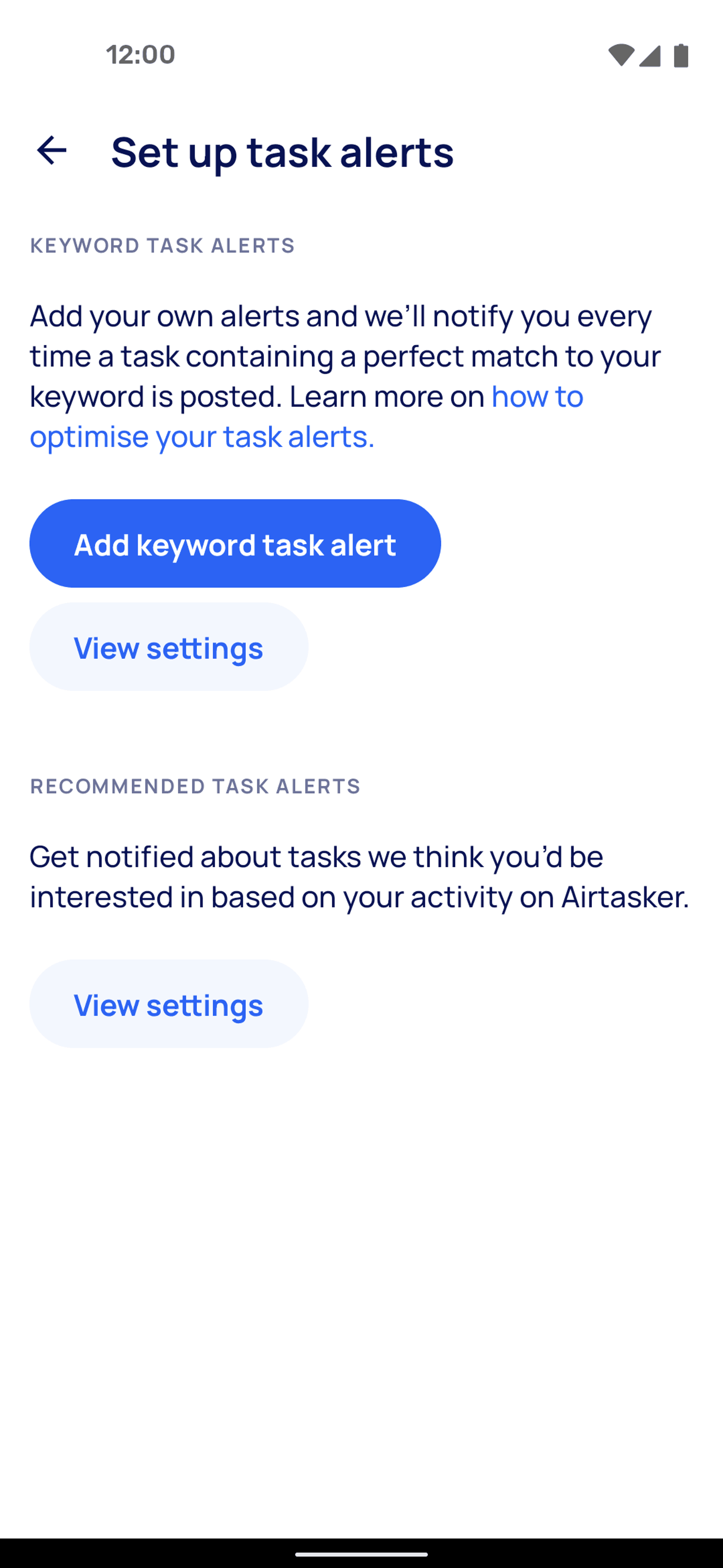 Airtasker Android Business interface screenshot 10
