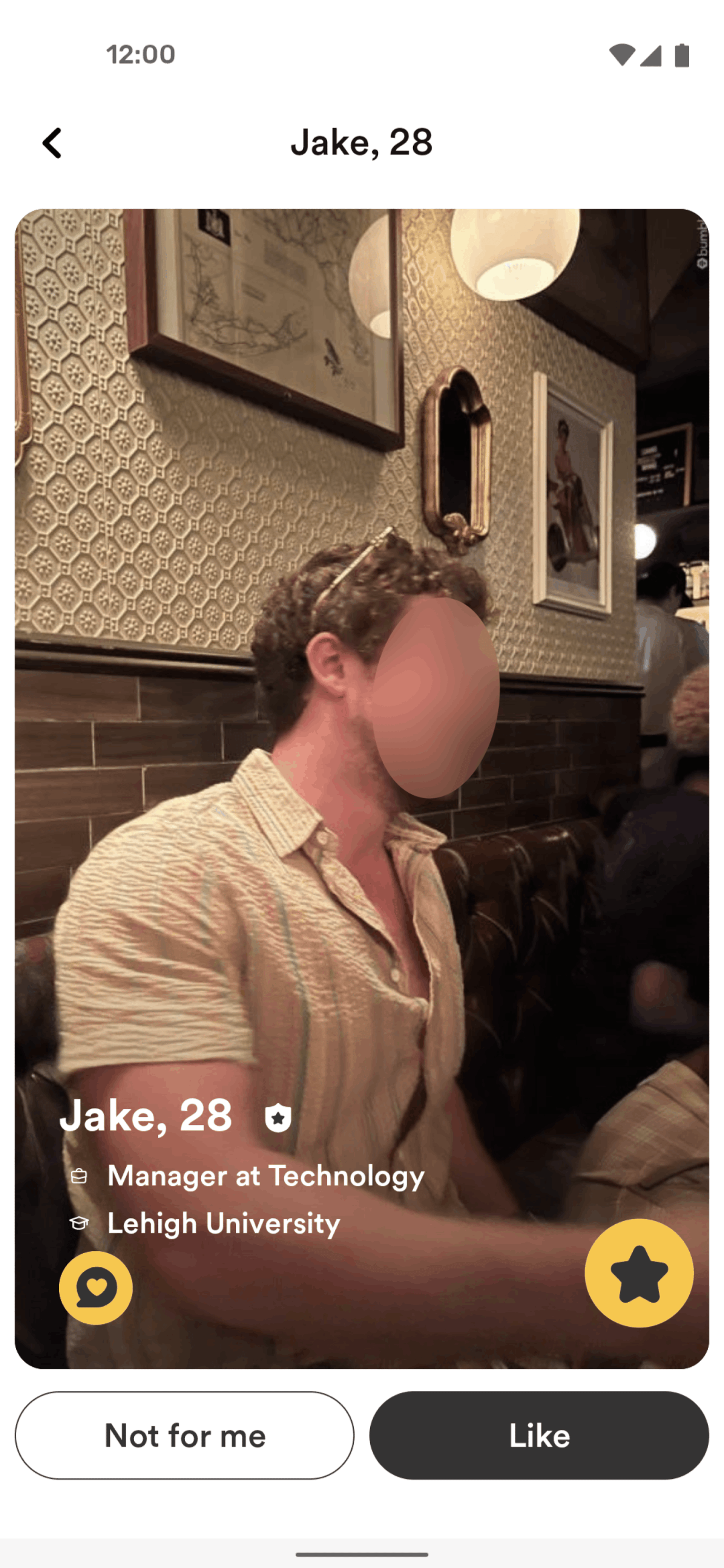 Bumble Android Lifestyle interface screenshot 22