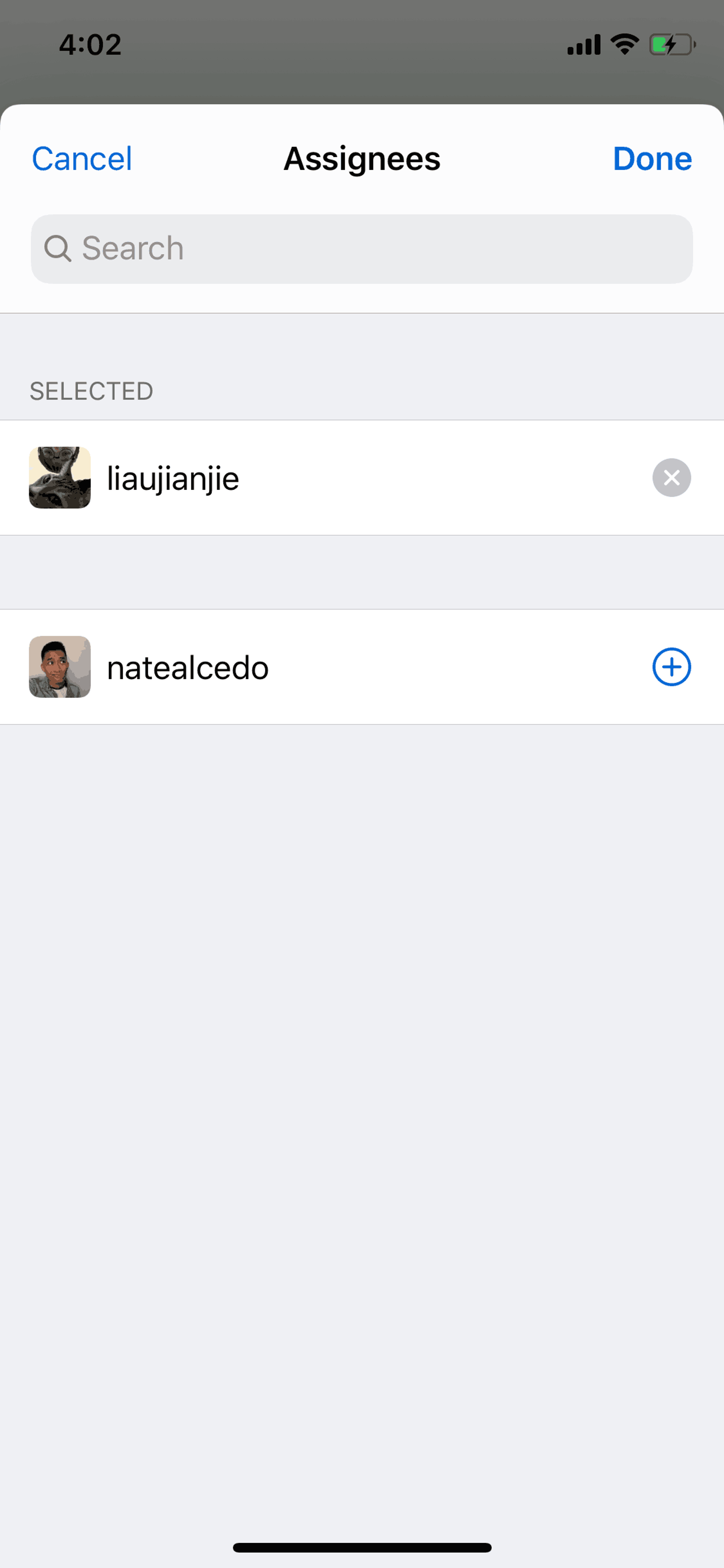 GitHub iOS Developer Tools interface screenshot 14