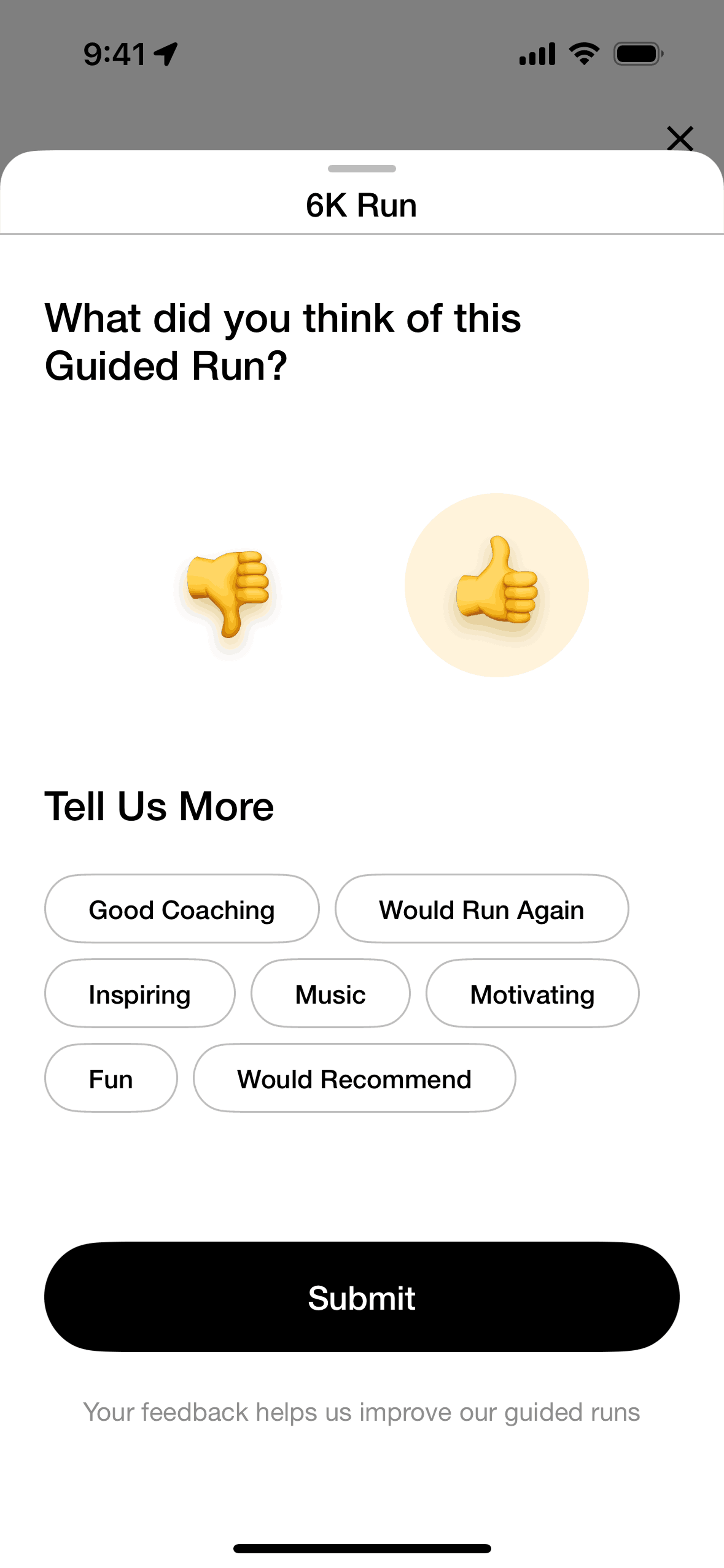 Nike Run Club iOS Health & Fitness interface screenshot 10