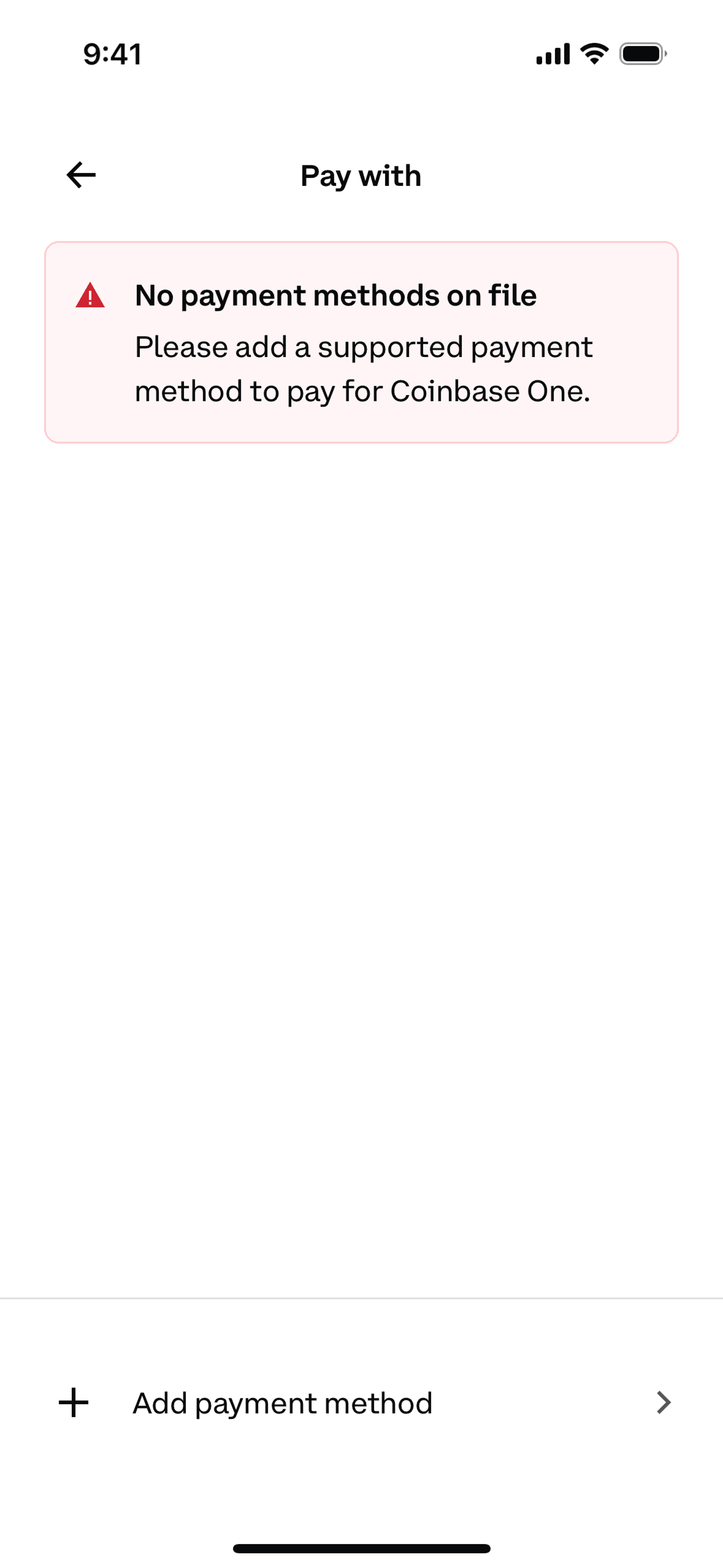 Coinbase iOS Finance interface screenshot 21