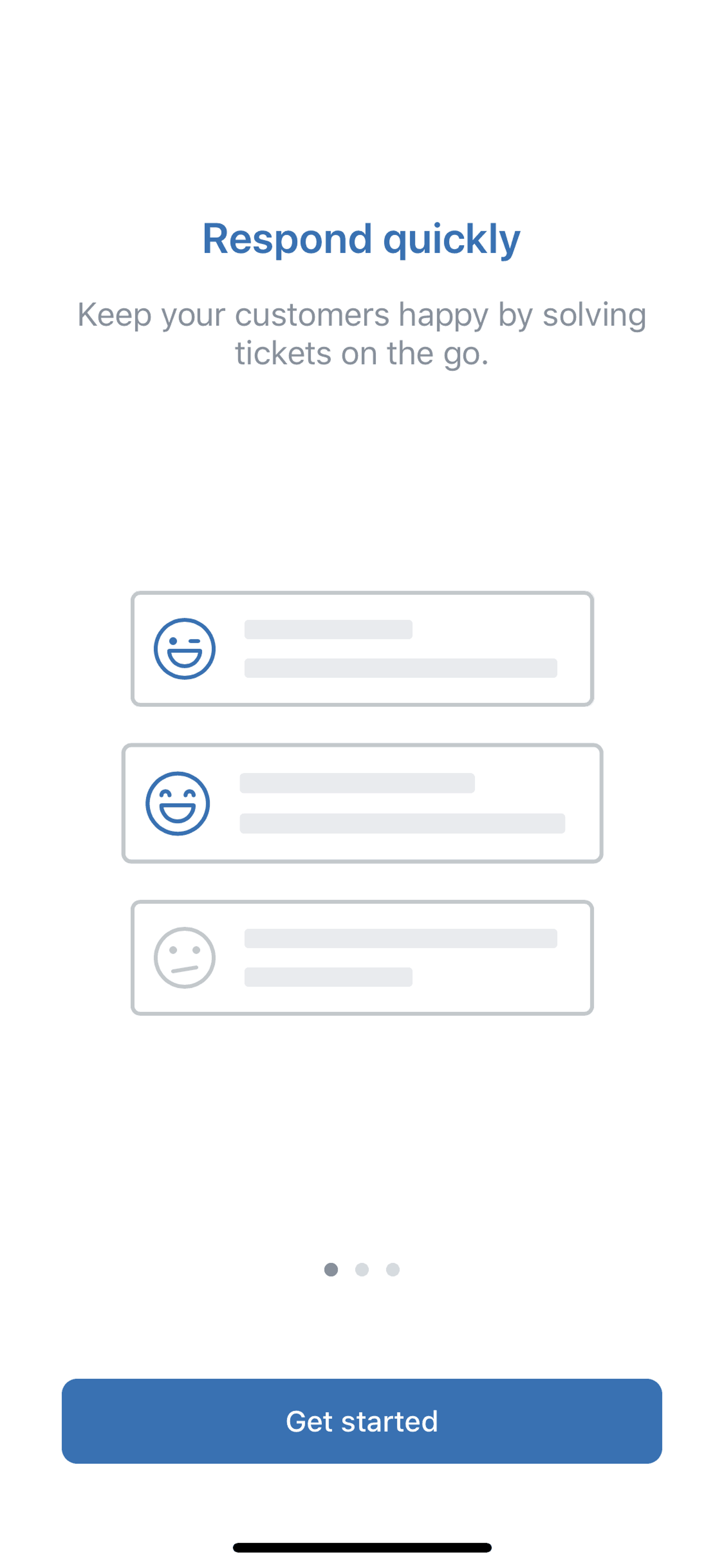 Zendesk Support iOS Business interface screenshot 2