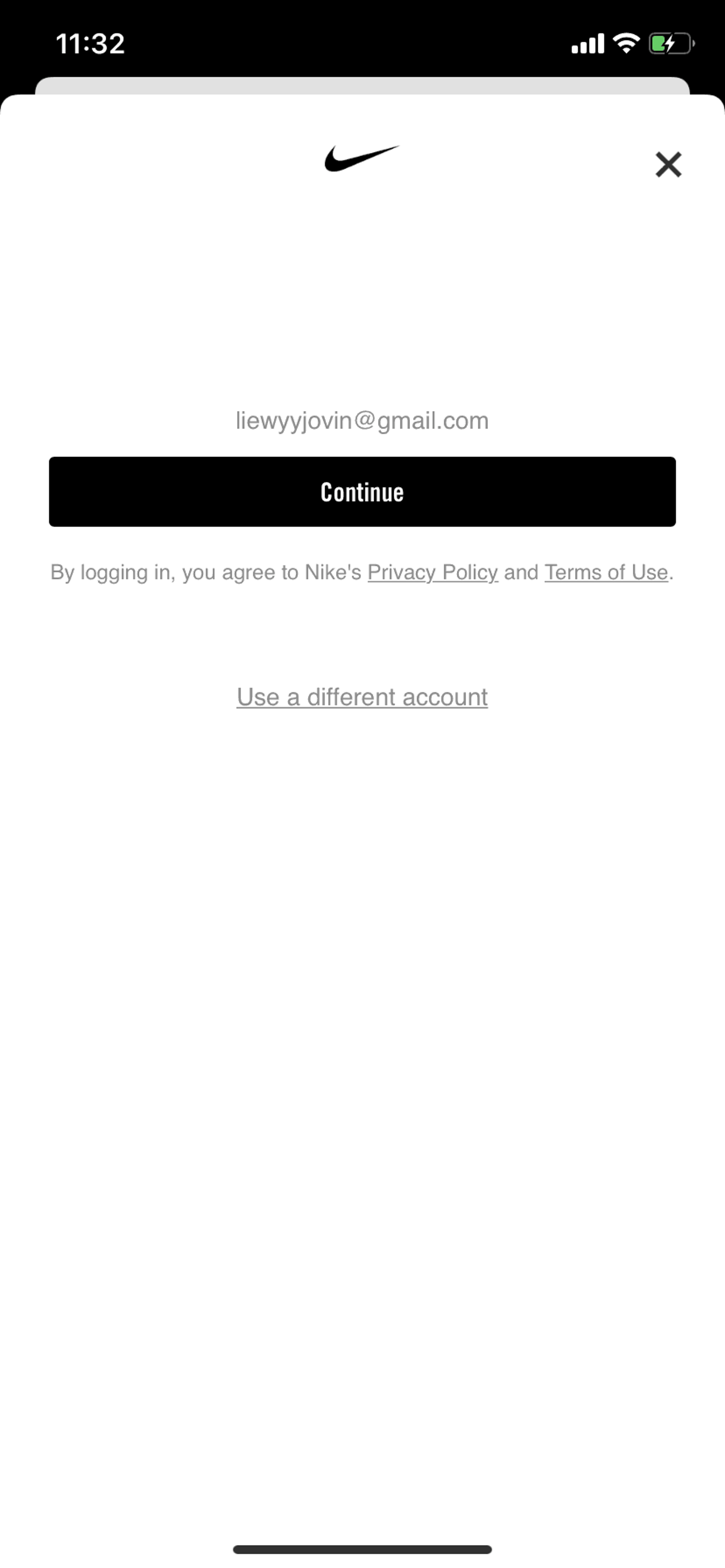 Nike SNKRS iOS Shopping interface screenshot 9
