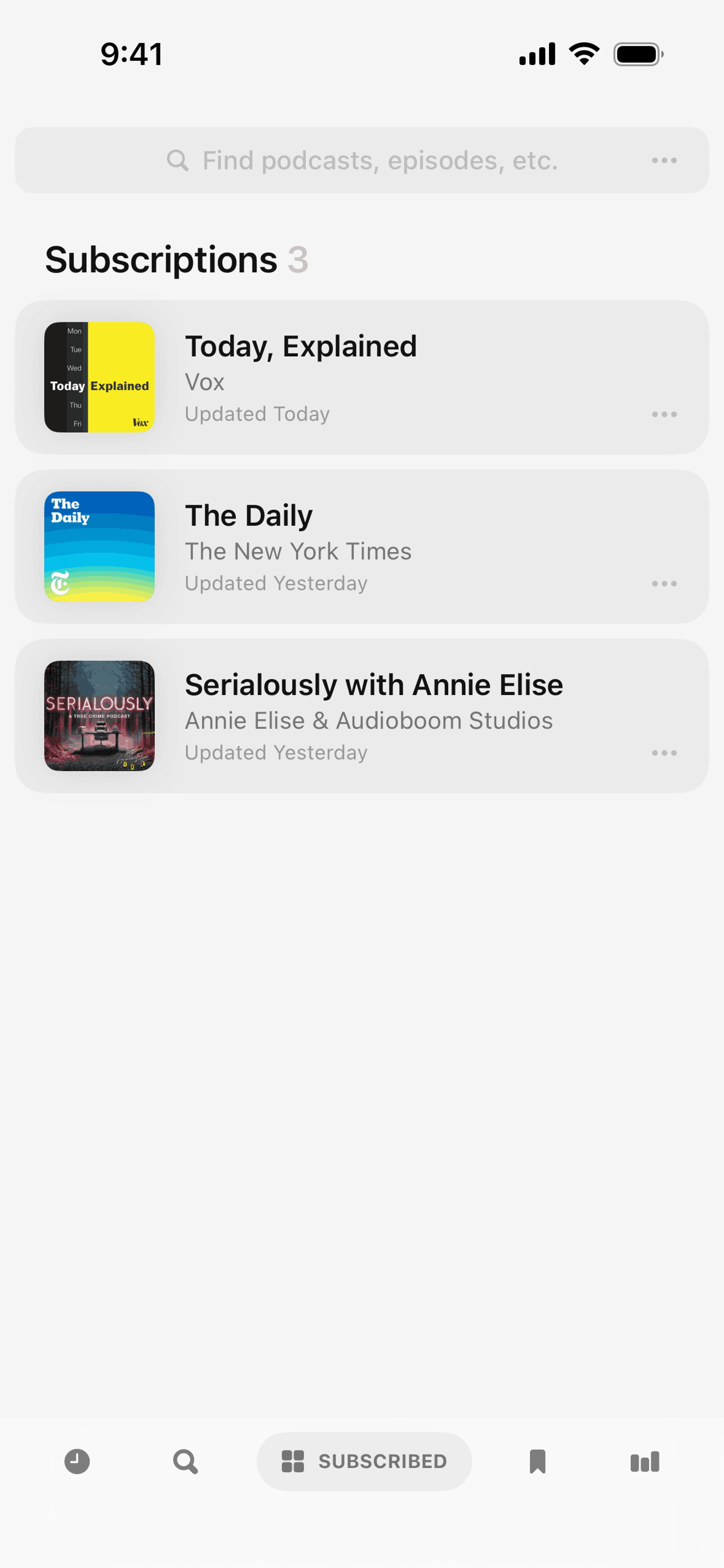 Neuecast iOS News interface screenshot 8