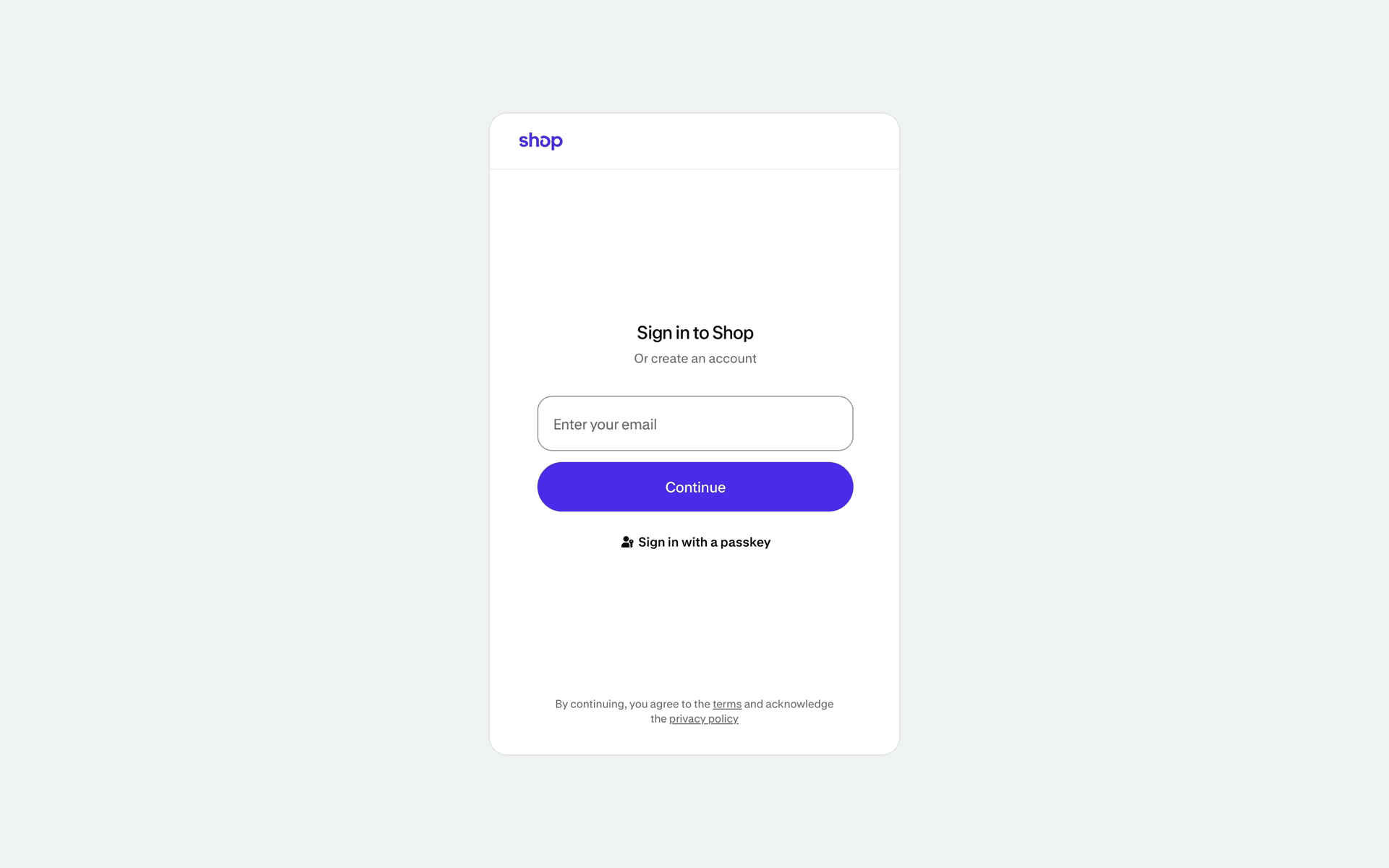 Shop Web AI interface screenshot 19