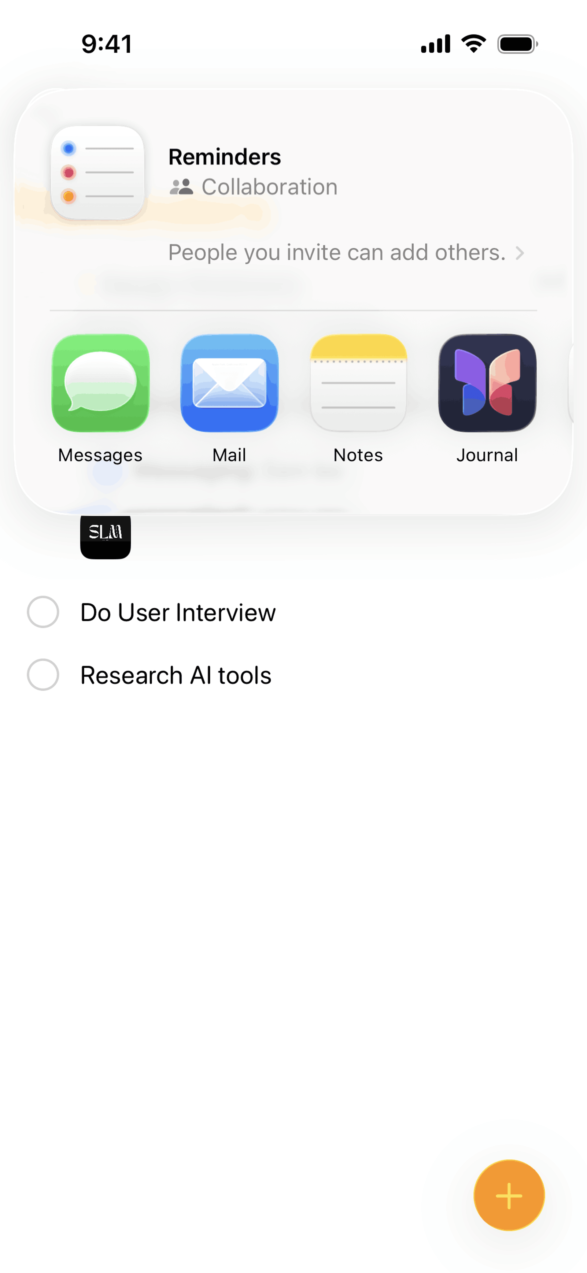 Reminders iOS Productivity interface screenshot 18