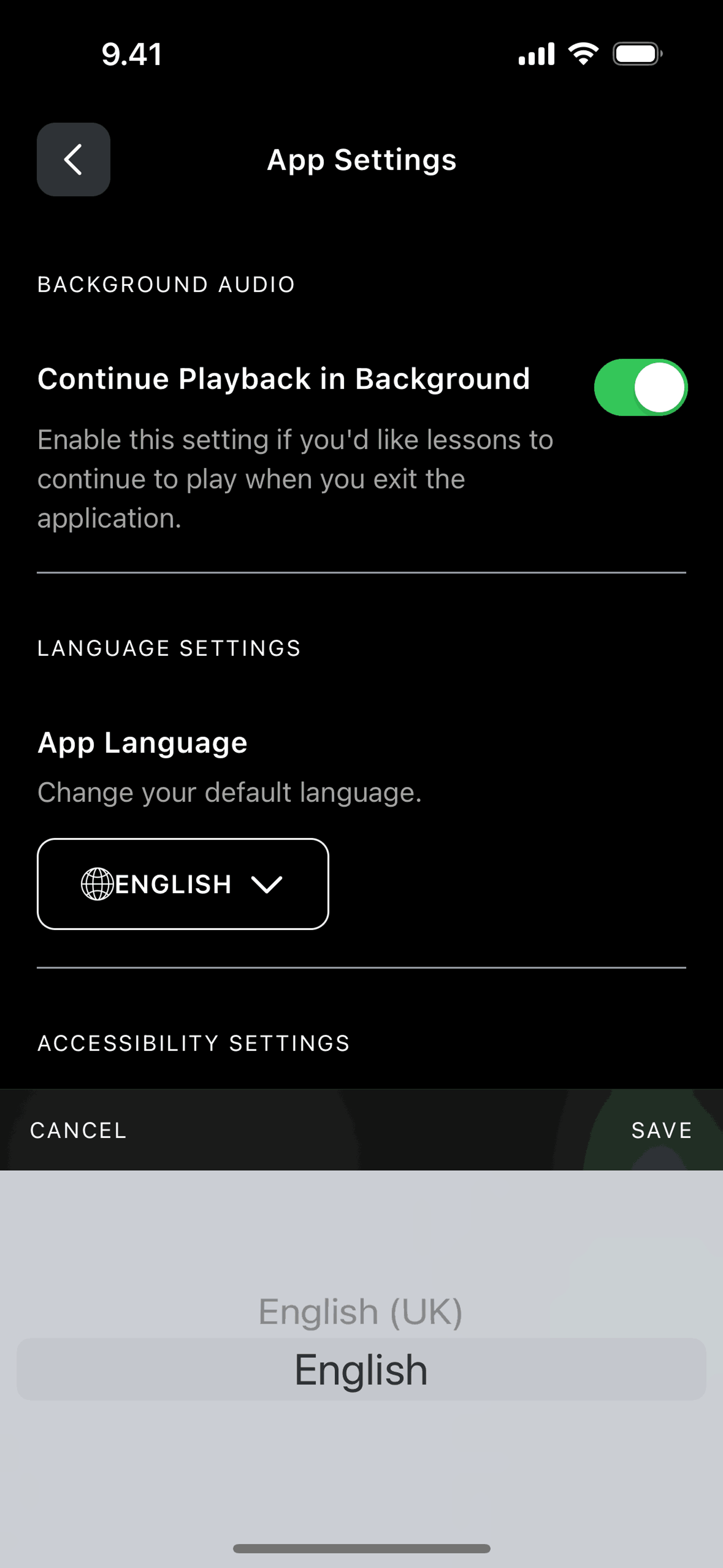 MasterClass iOS Education interface screenshot 24