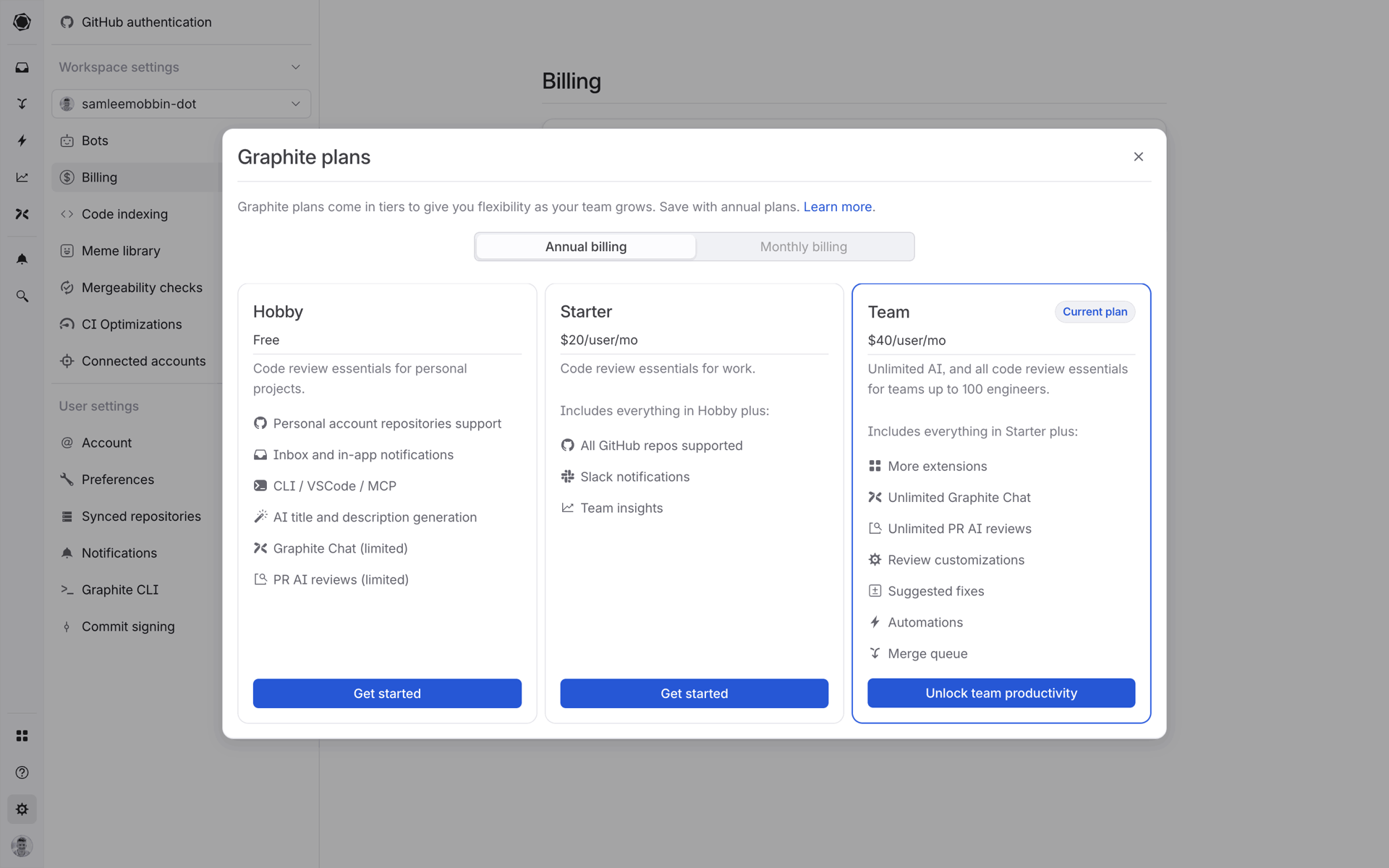 Graphite Web Developer Tools interface screenshot 6
