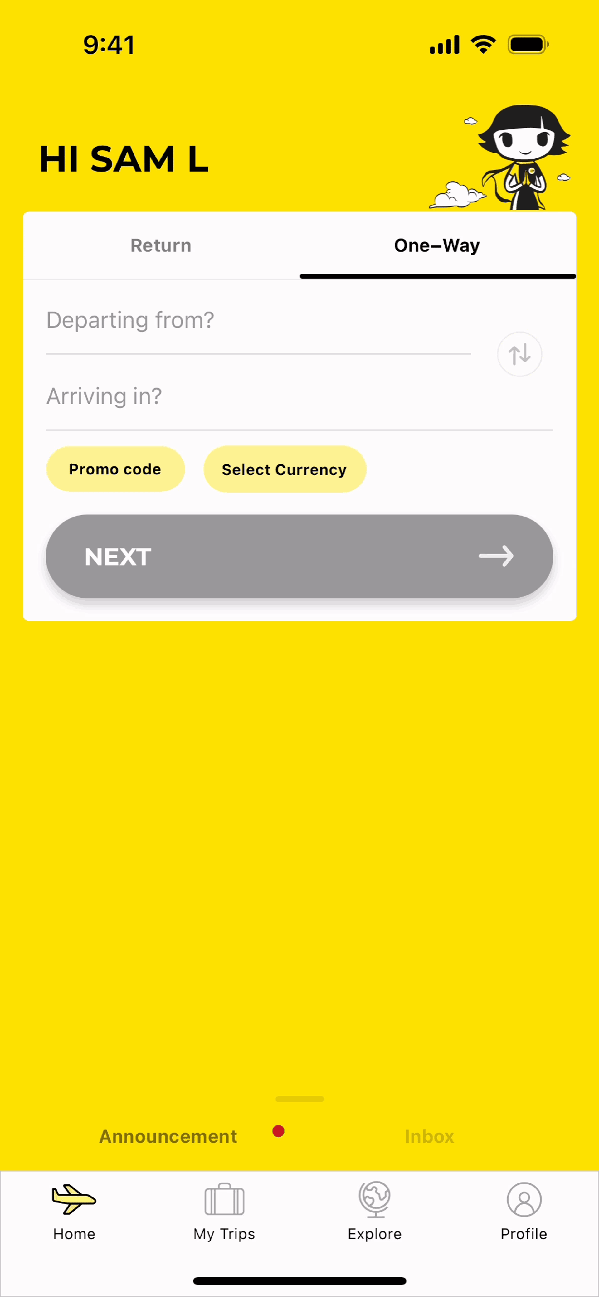 Scoot iOS Travel & Transportation interface screenshot 18