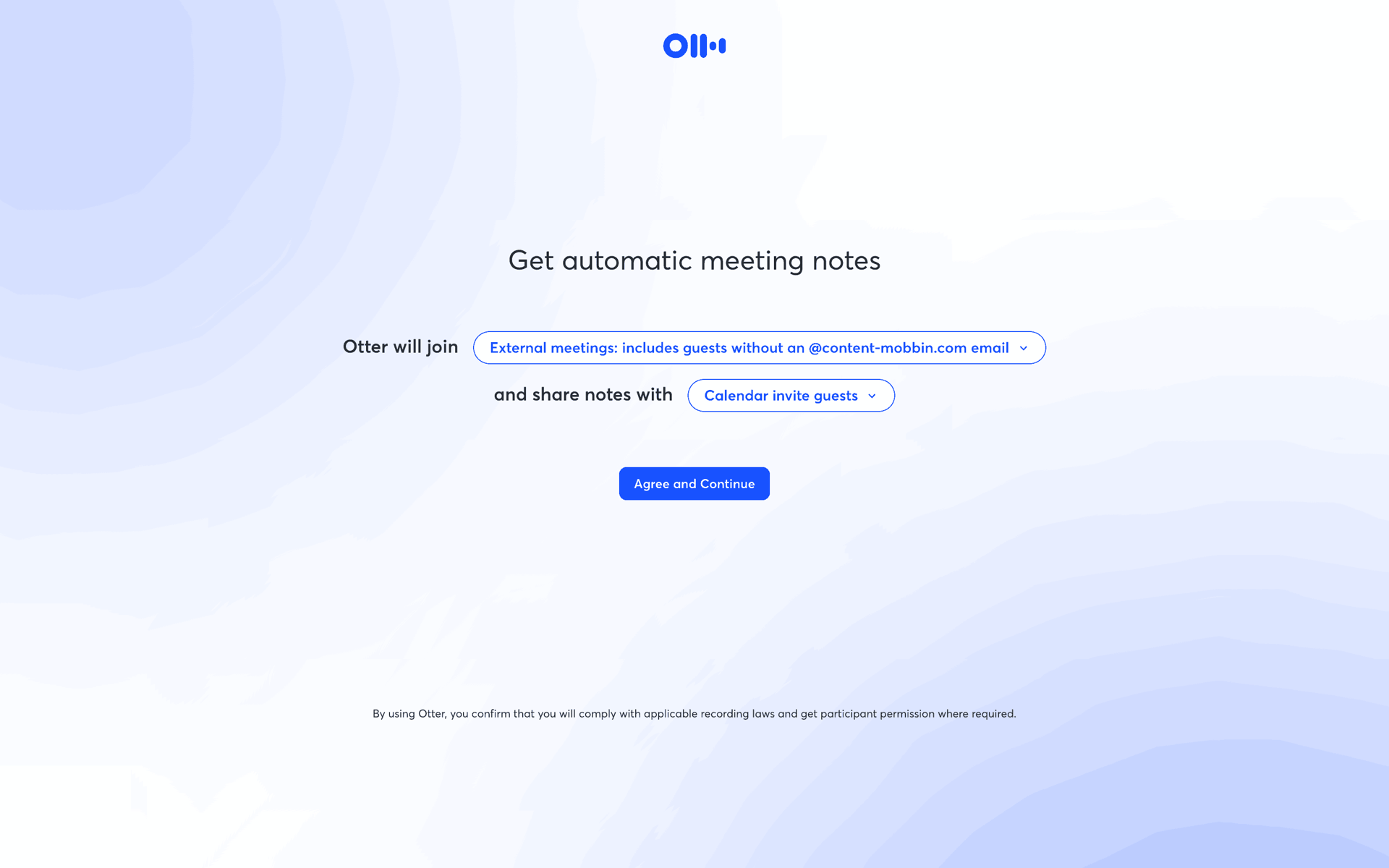 Otter.ai Web AI interface screenshot 12