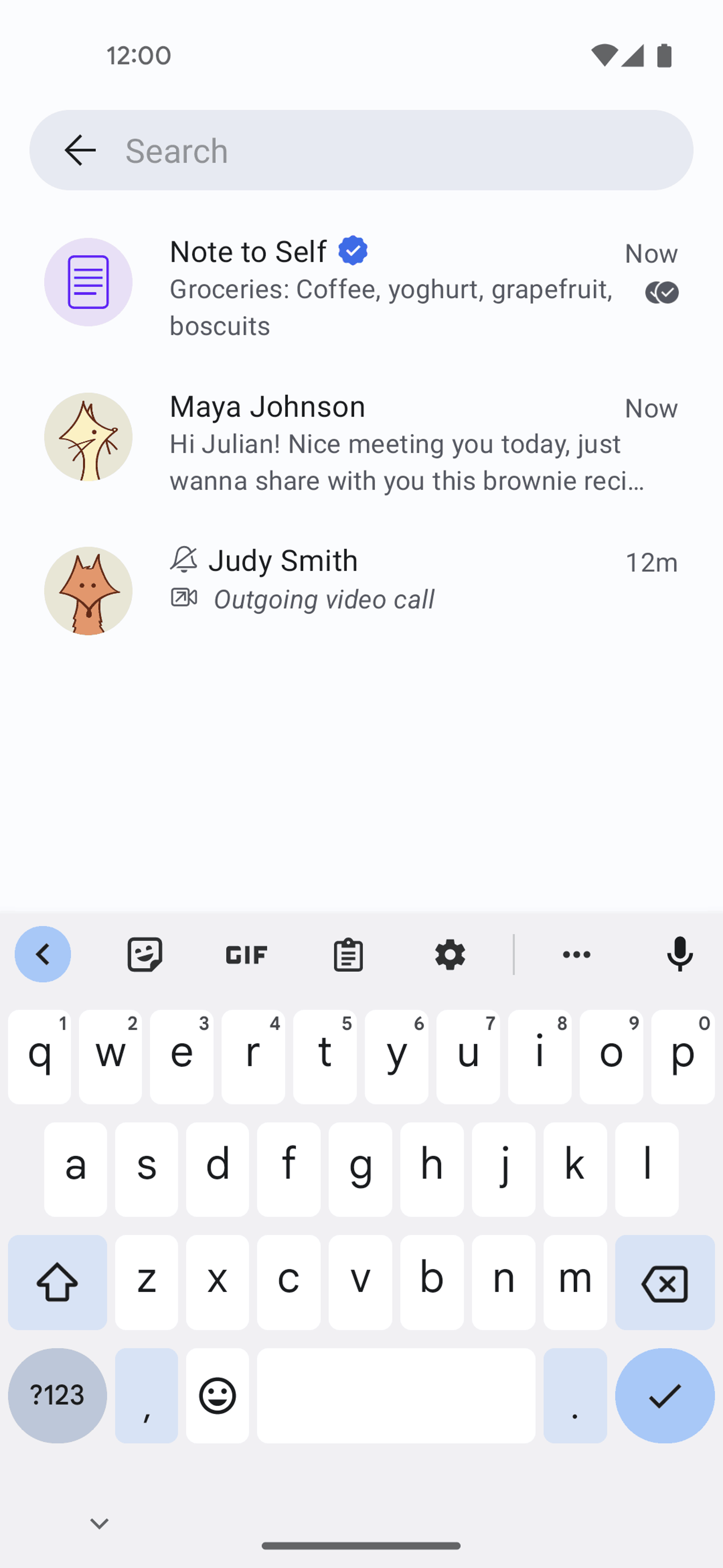 Signal Android Social Networking interface screenshot 18