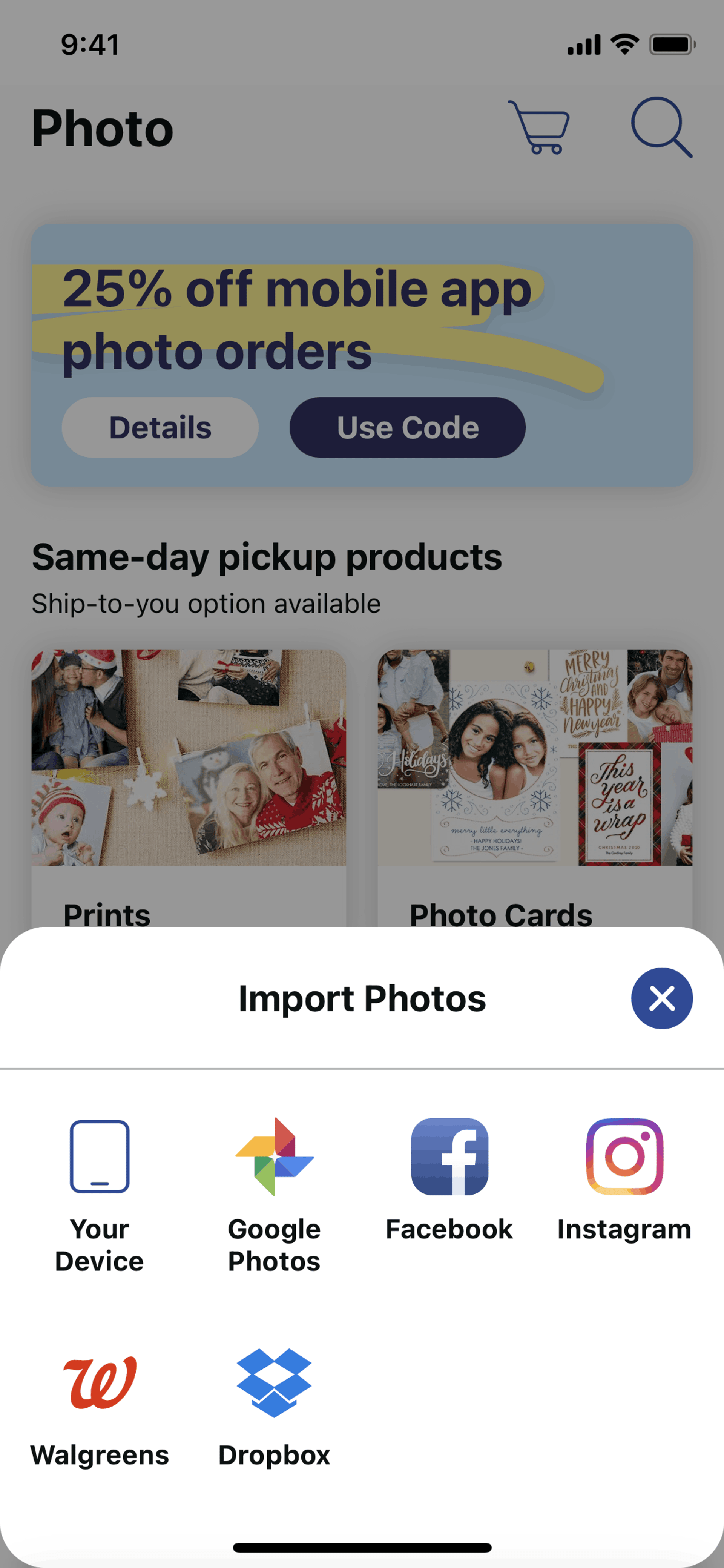 Walgreens iOS Shopping interface screenshot 19