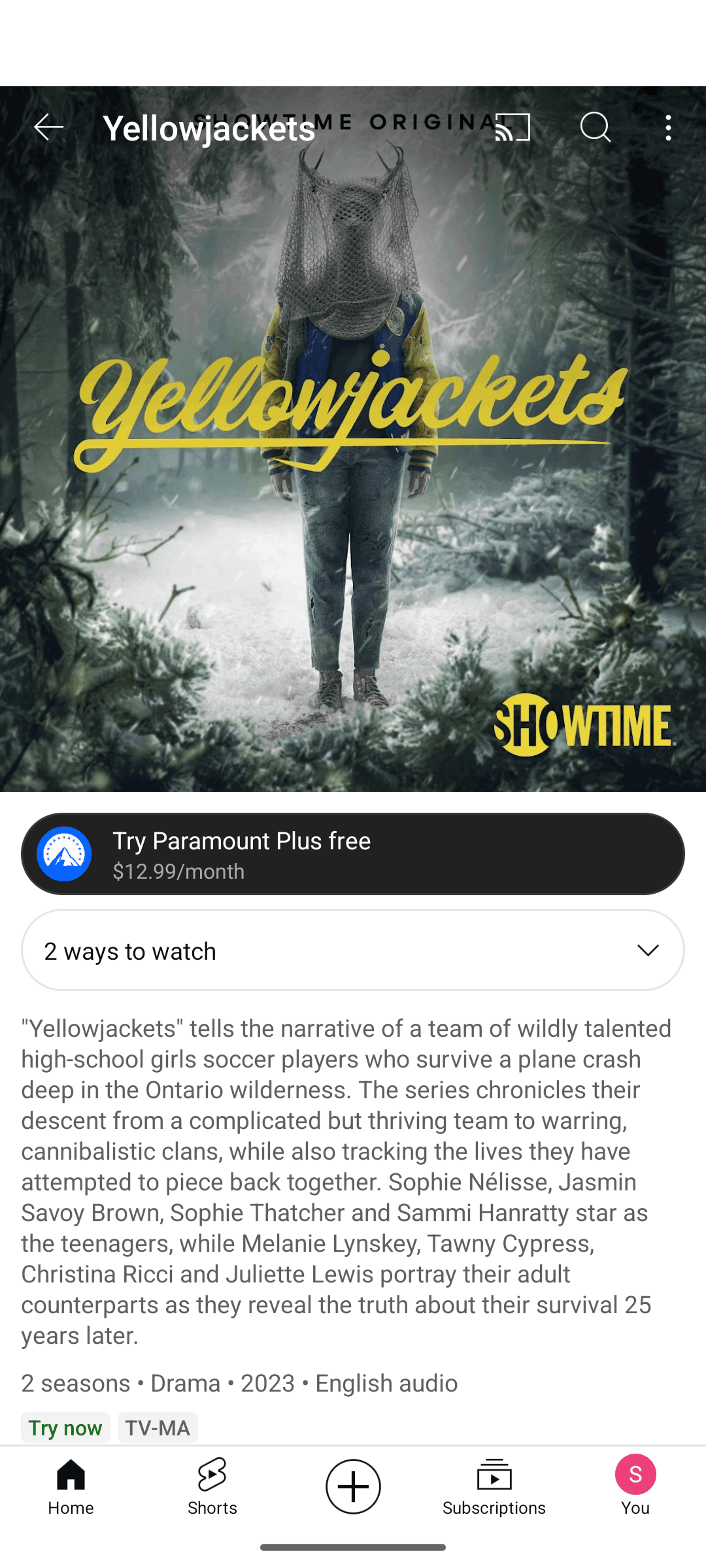 YouTube Android Photo & Video interface screenshot 20