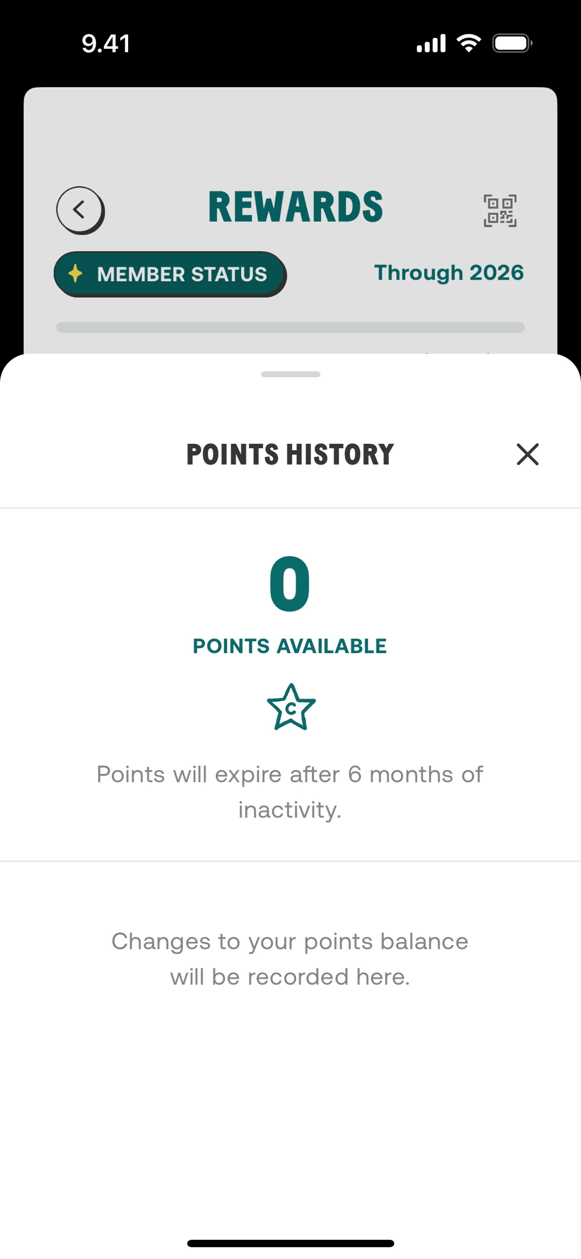 CHOPT iOS Food & Drink interface screenshot 14