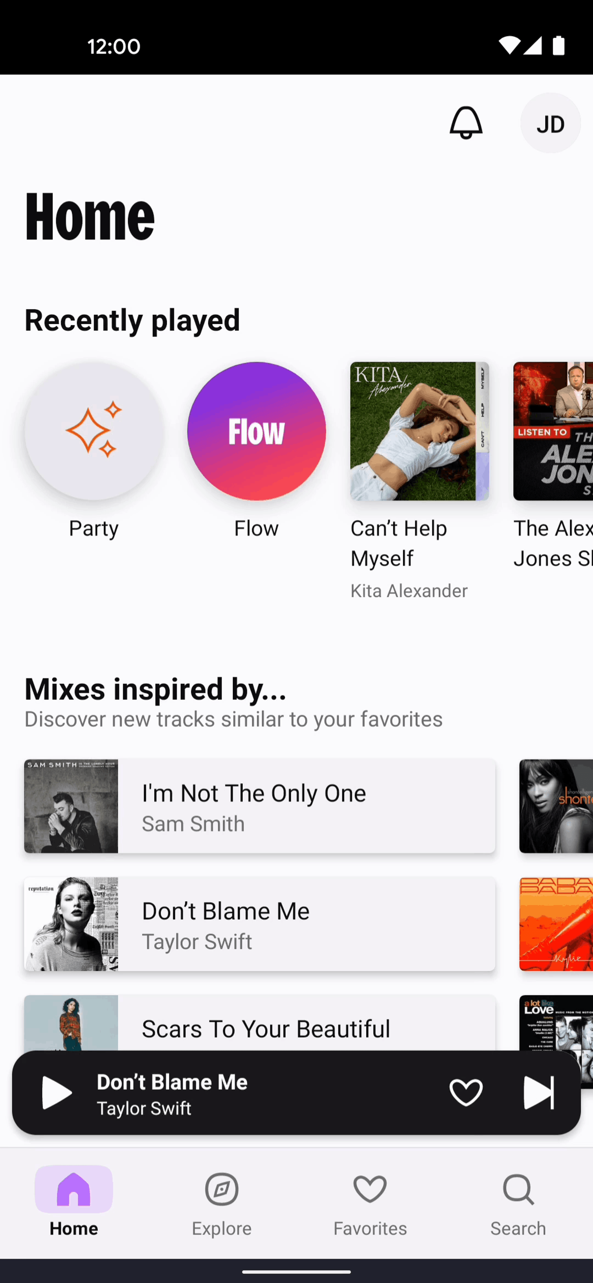 Deezer Android Entertainment interface screenshot 4
