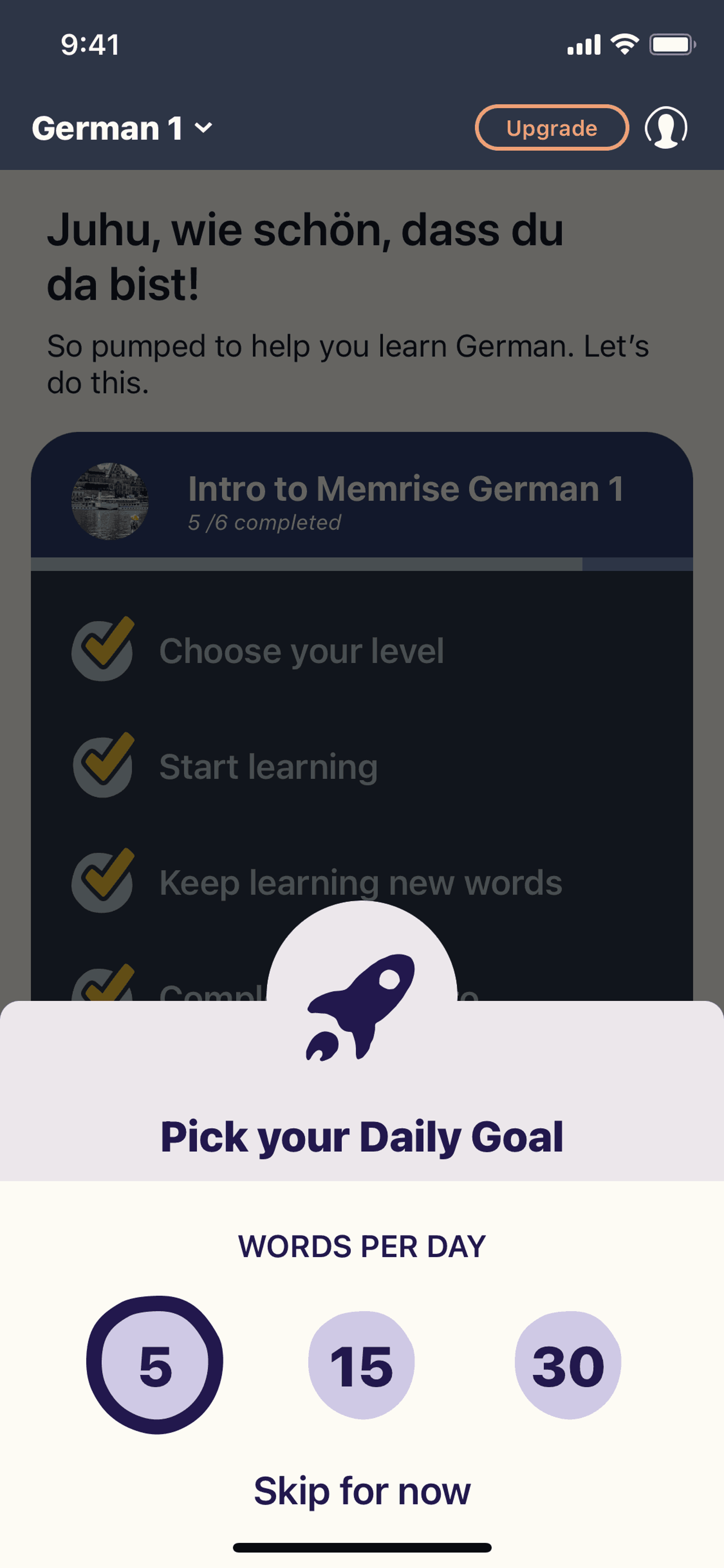 Memrise iOS Education interface screenshot 17