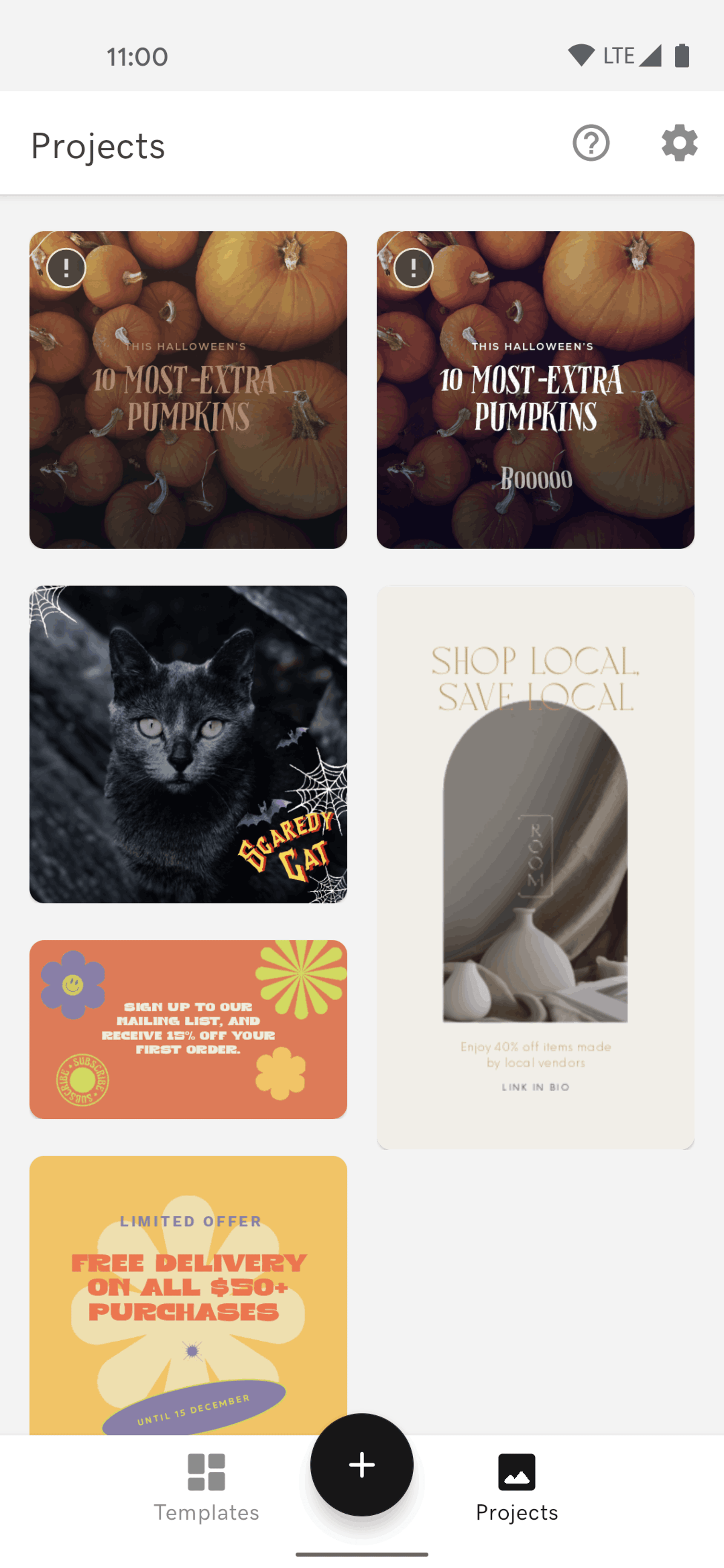 GoDaddy Studio Android Photo & Video interface screenshot 2