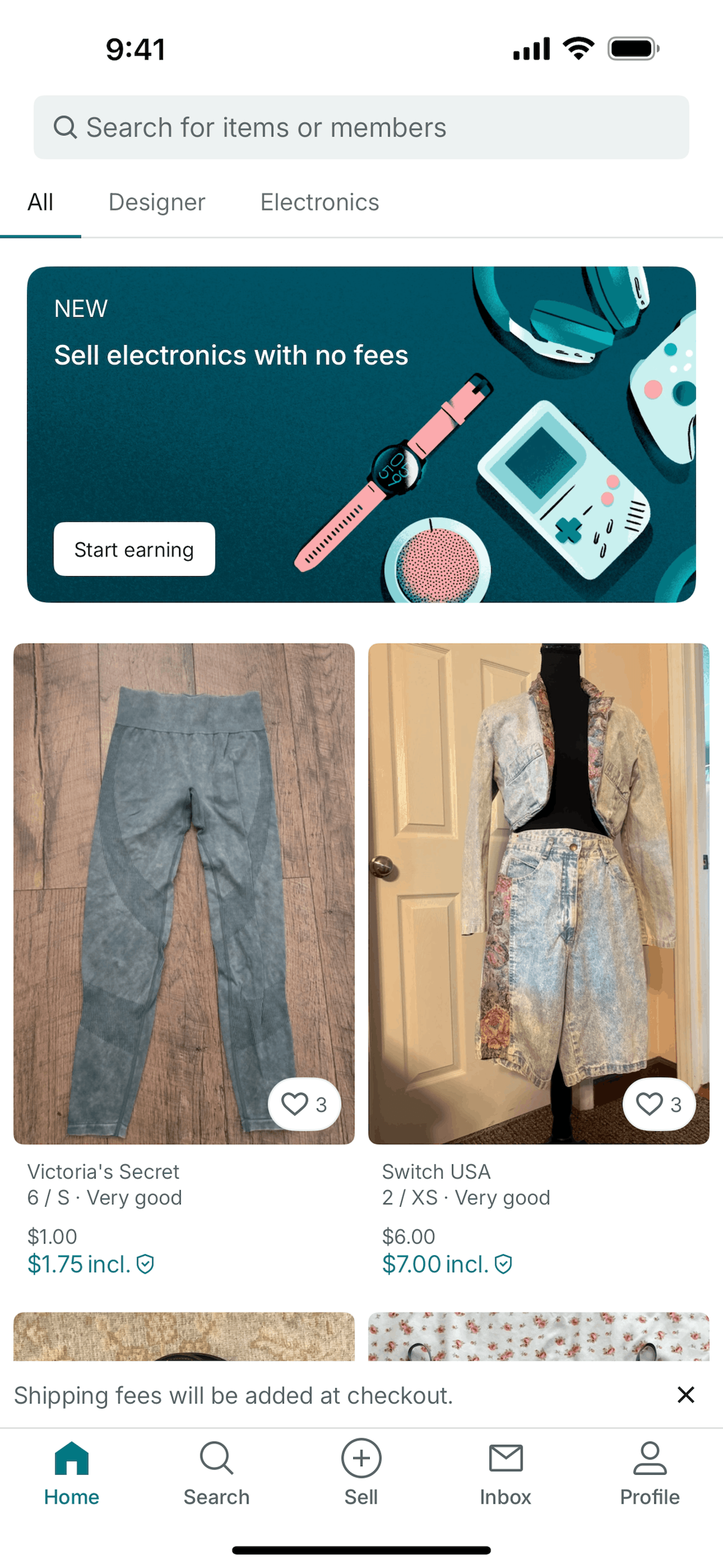 Vinted iOS Shopping interface screenshot 8