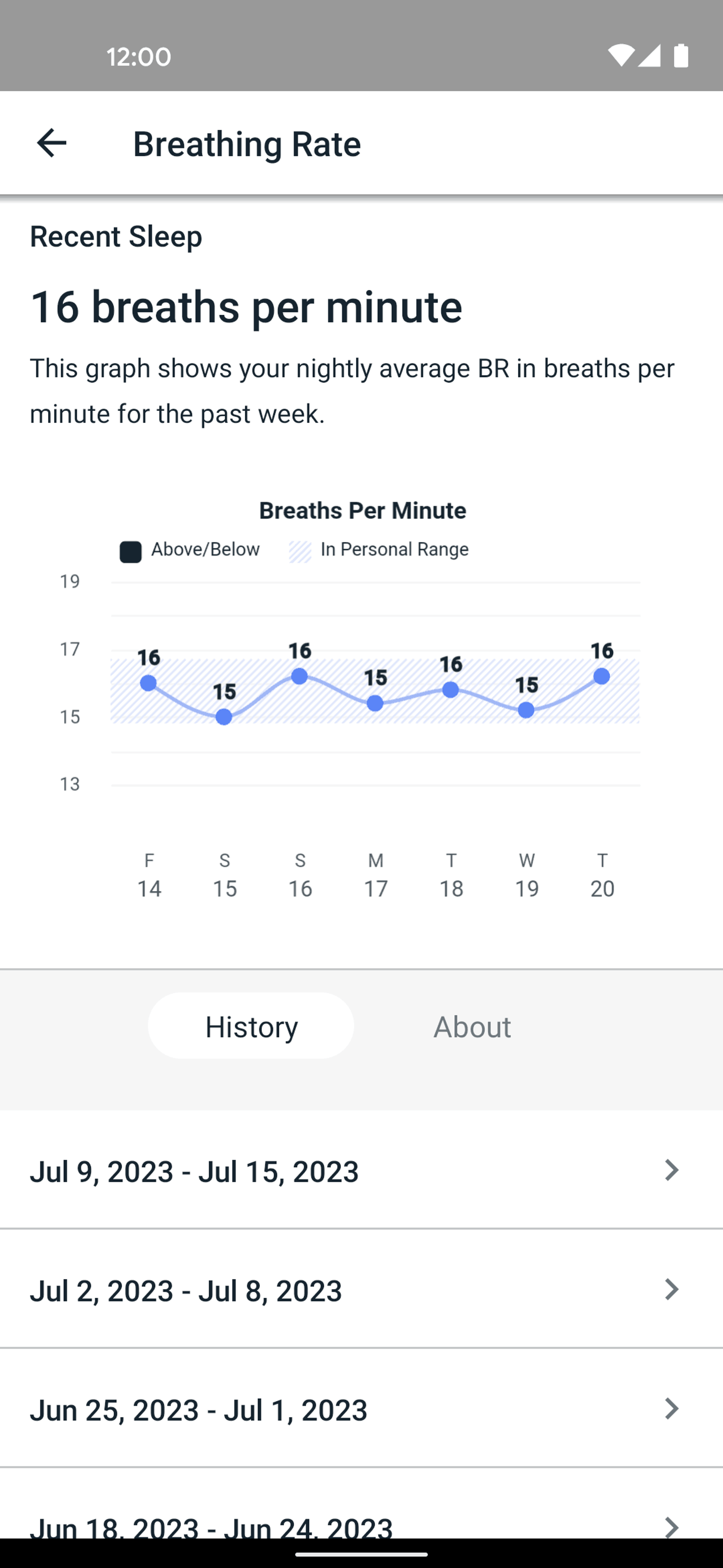 Fitbit Android Health & Fitness interface screenshot 15