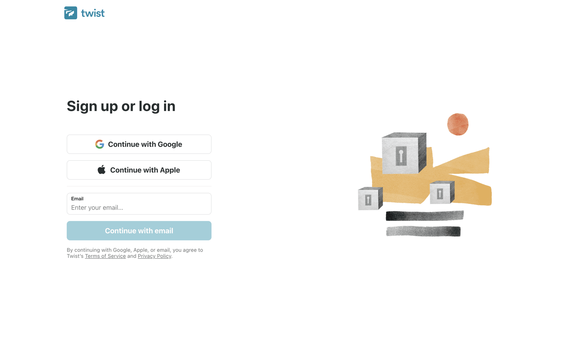 Twist Web Business interface screenshot 5