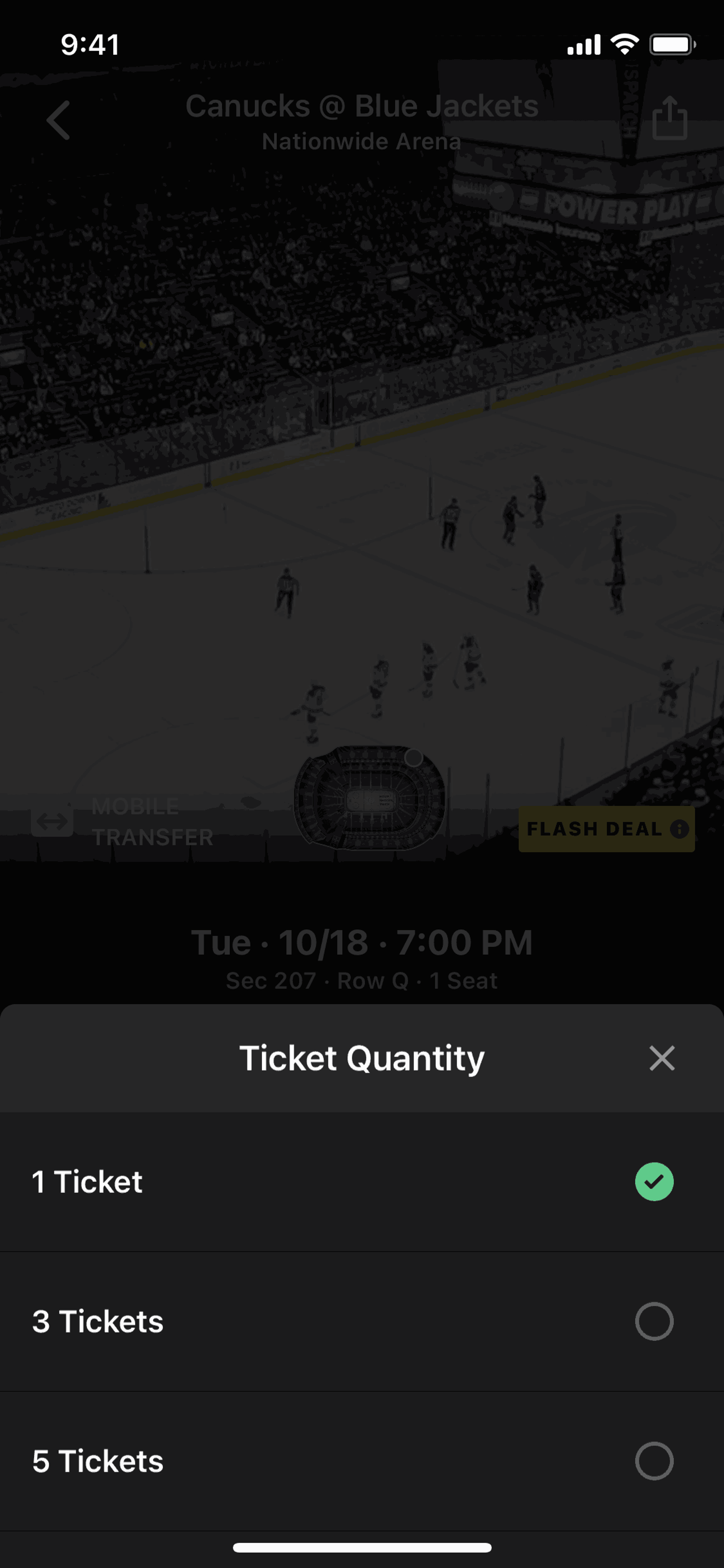Gametime iOS Entertainment interface screenshot 12