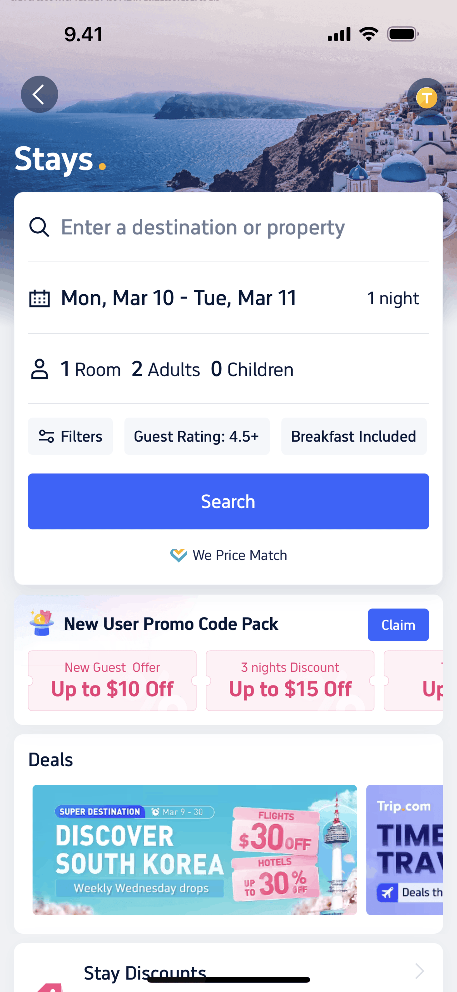 Trip.com iOS Travel & Transportation interface screenshot 19