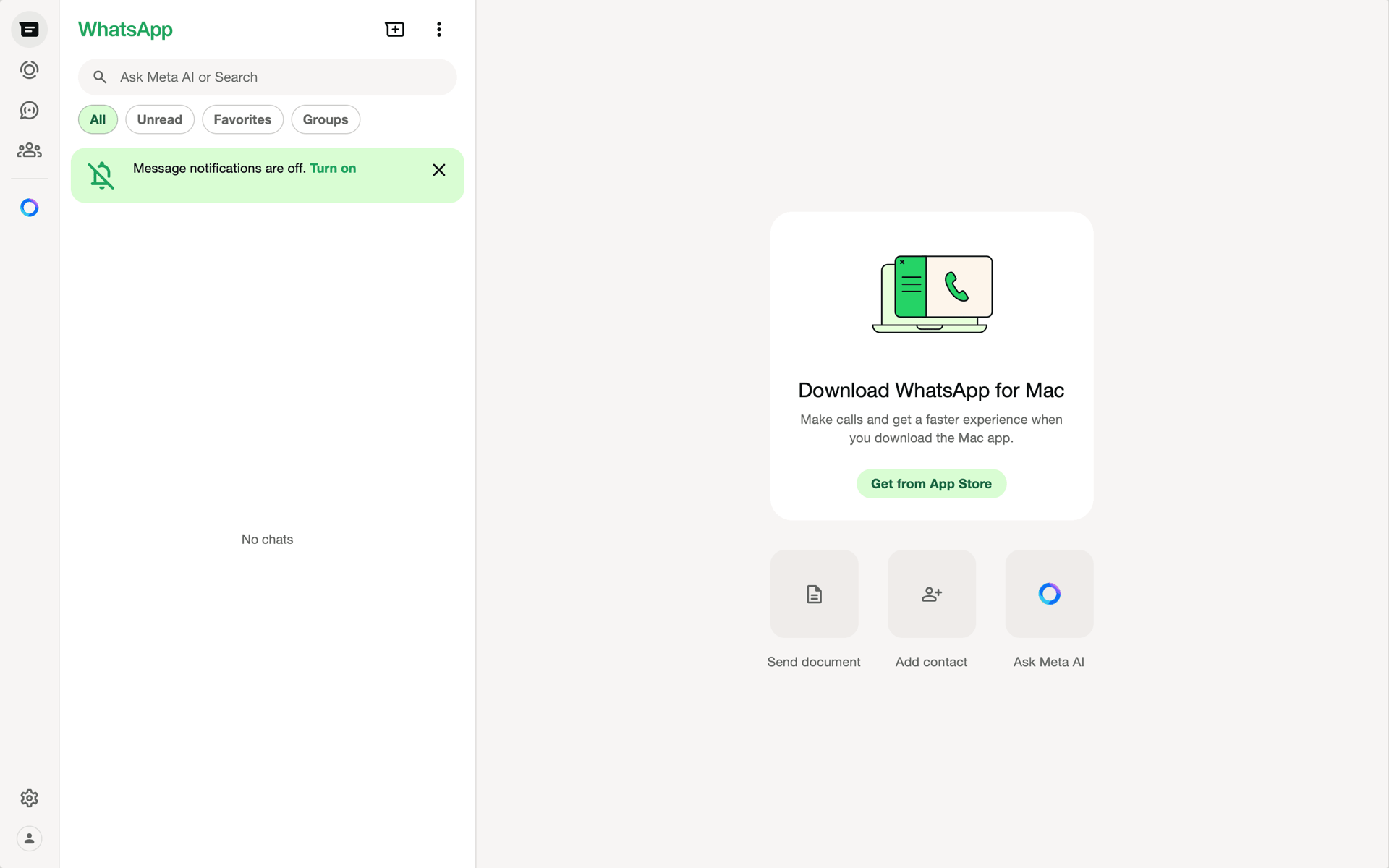 WhatsApp Web Social Networking interface screenshot 24