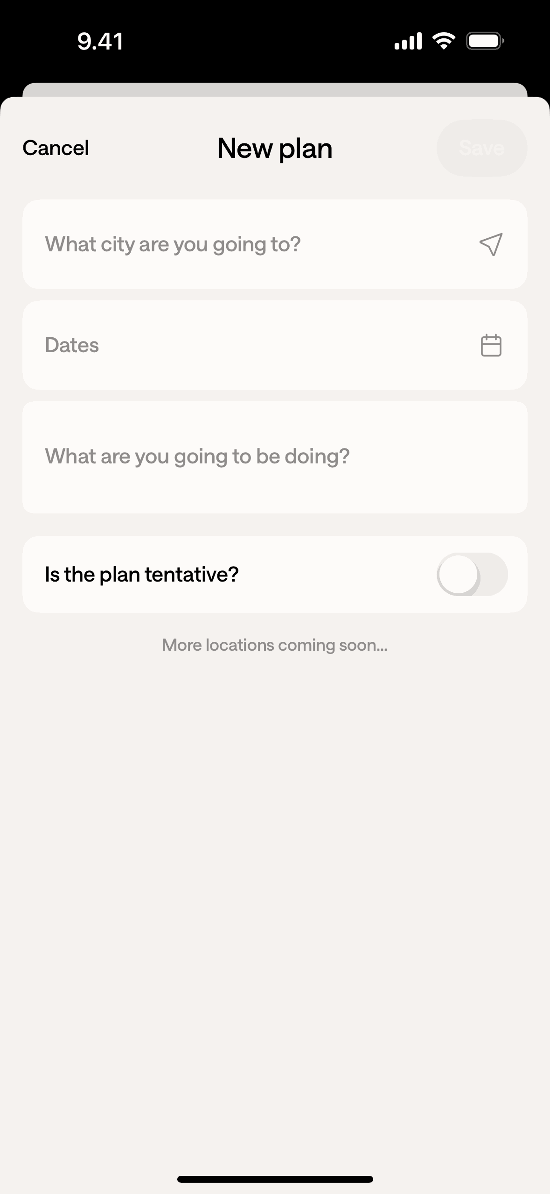 Mozi iOS Social Networking interface screenshot 11
