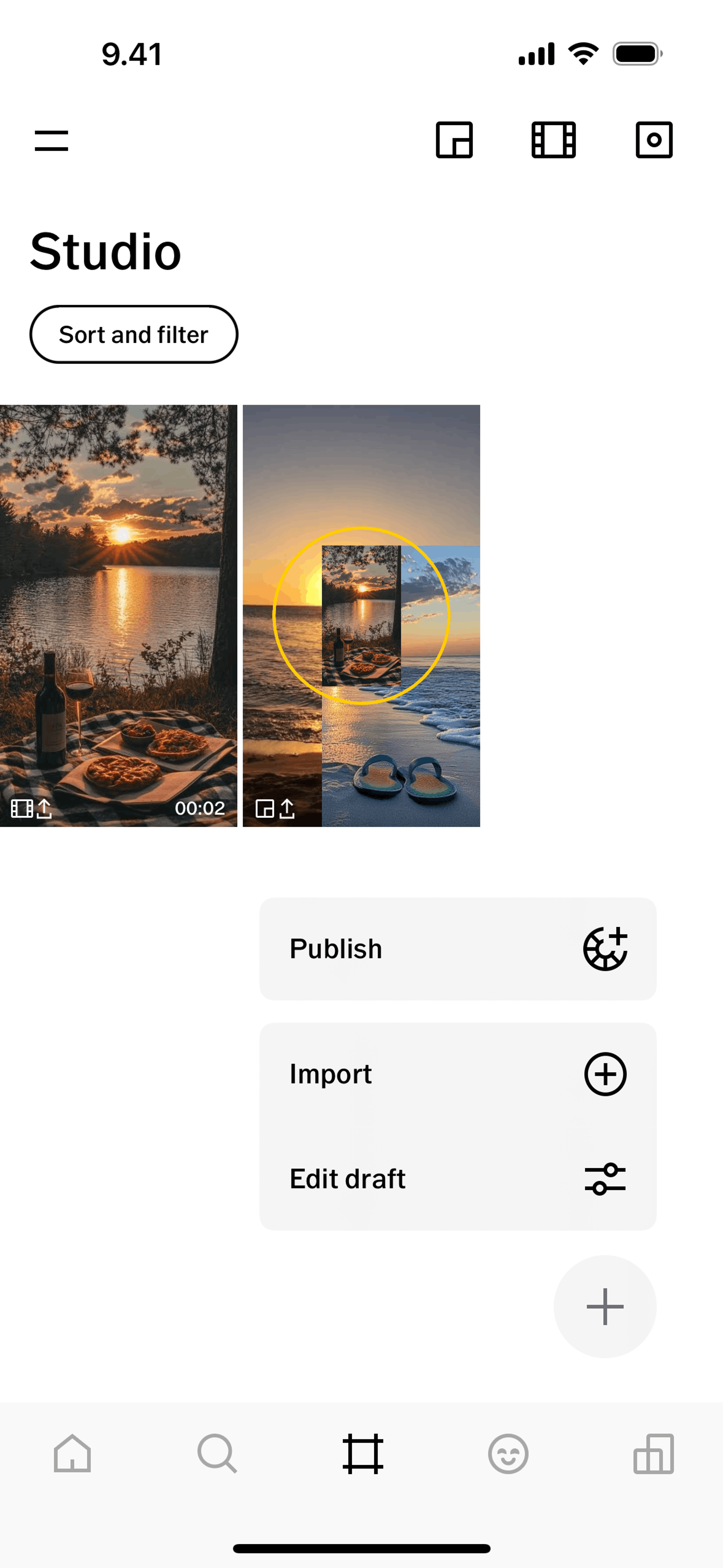 VSCO iOS Photo & Video interface screenshot 20