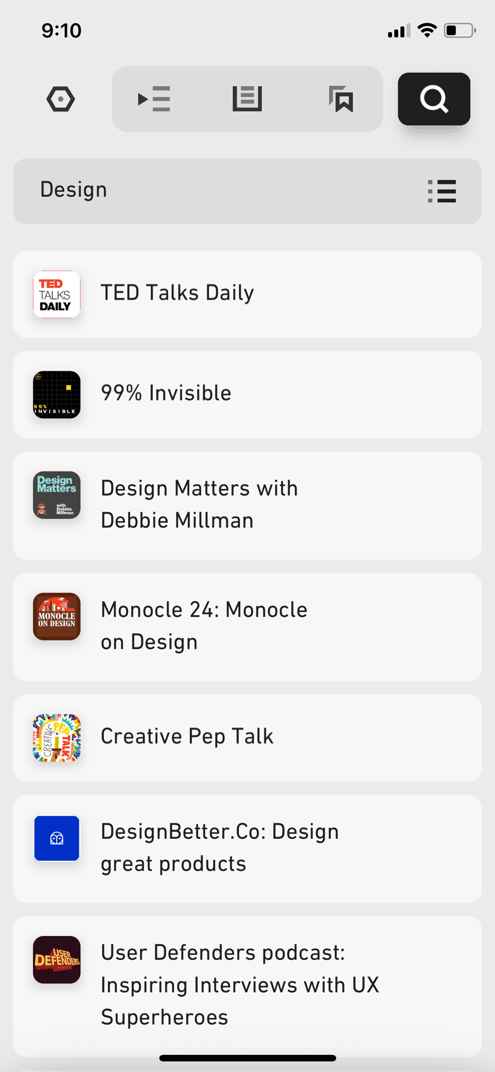Agora iOS News interface screenshot 24
