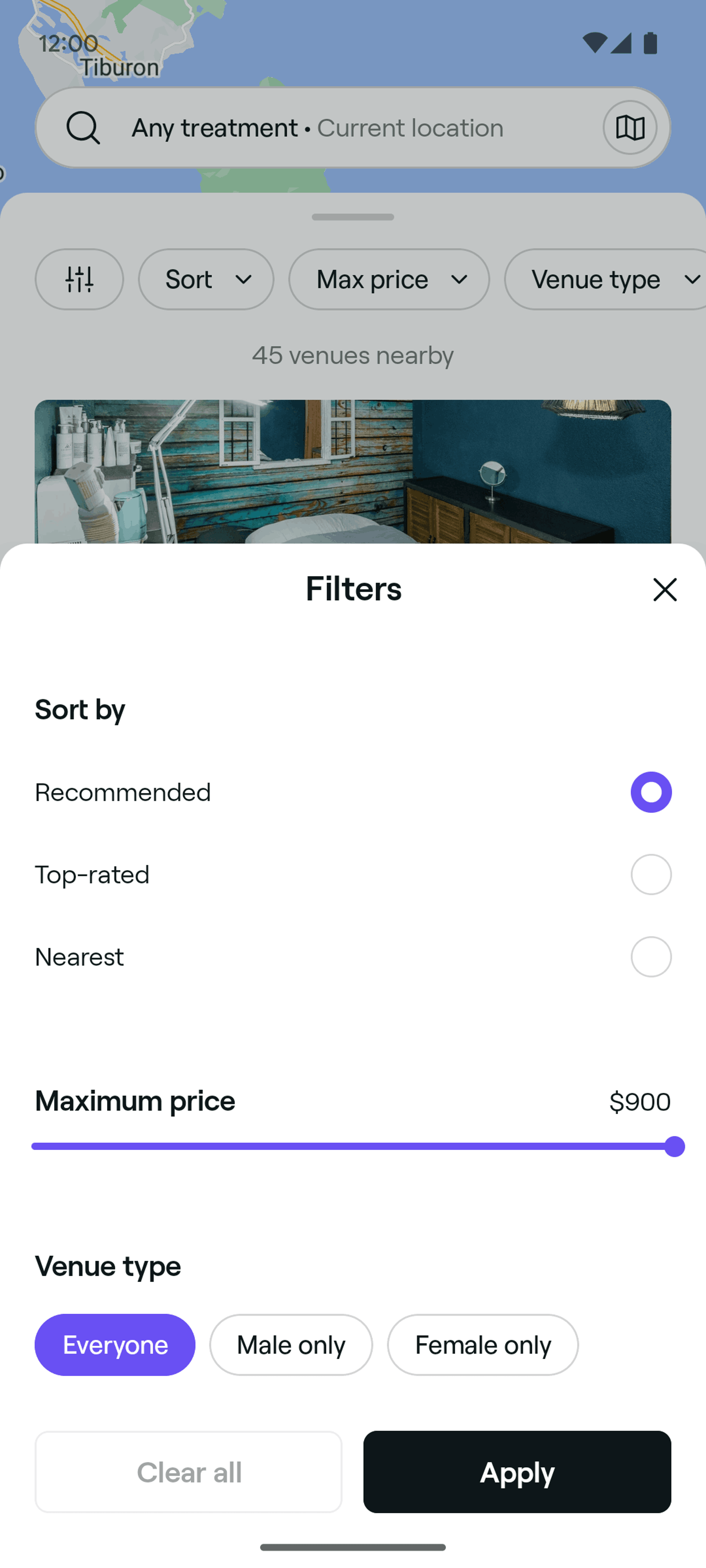 Fresha Android Lifestyle interface screenshot 24