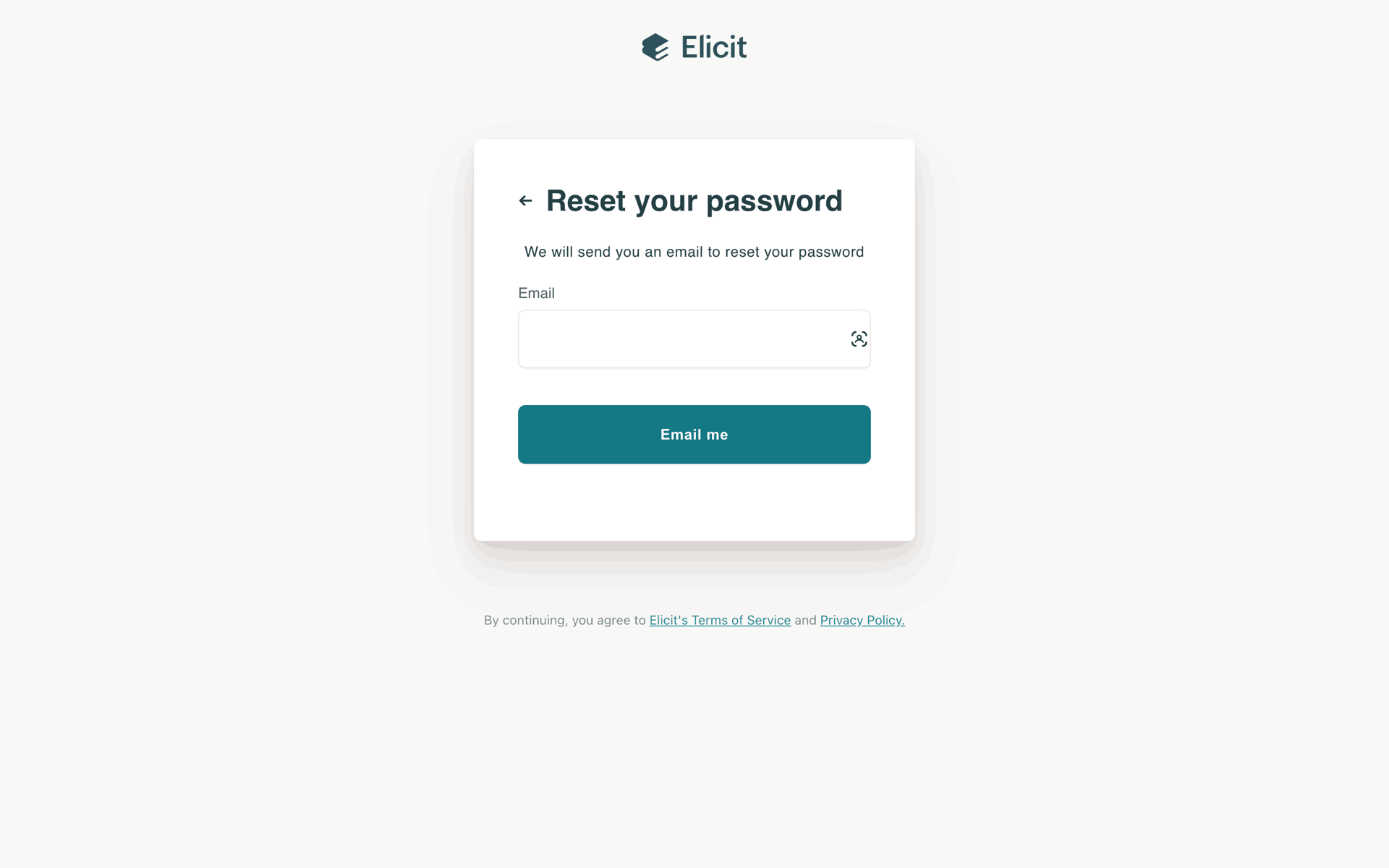 Elicit Web AI interface screenshot 20